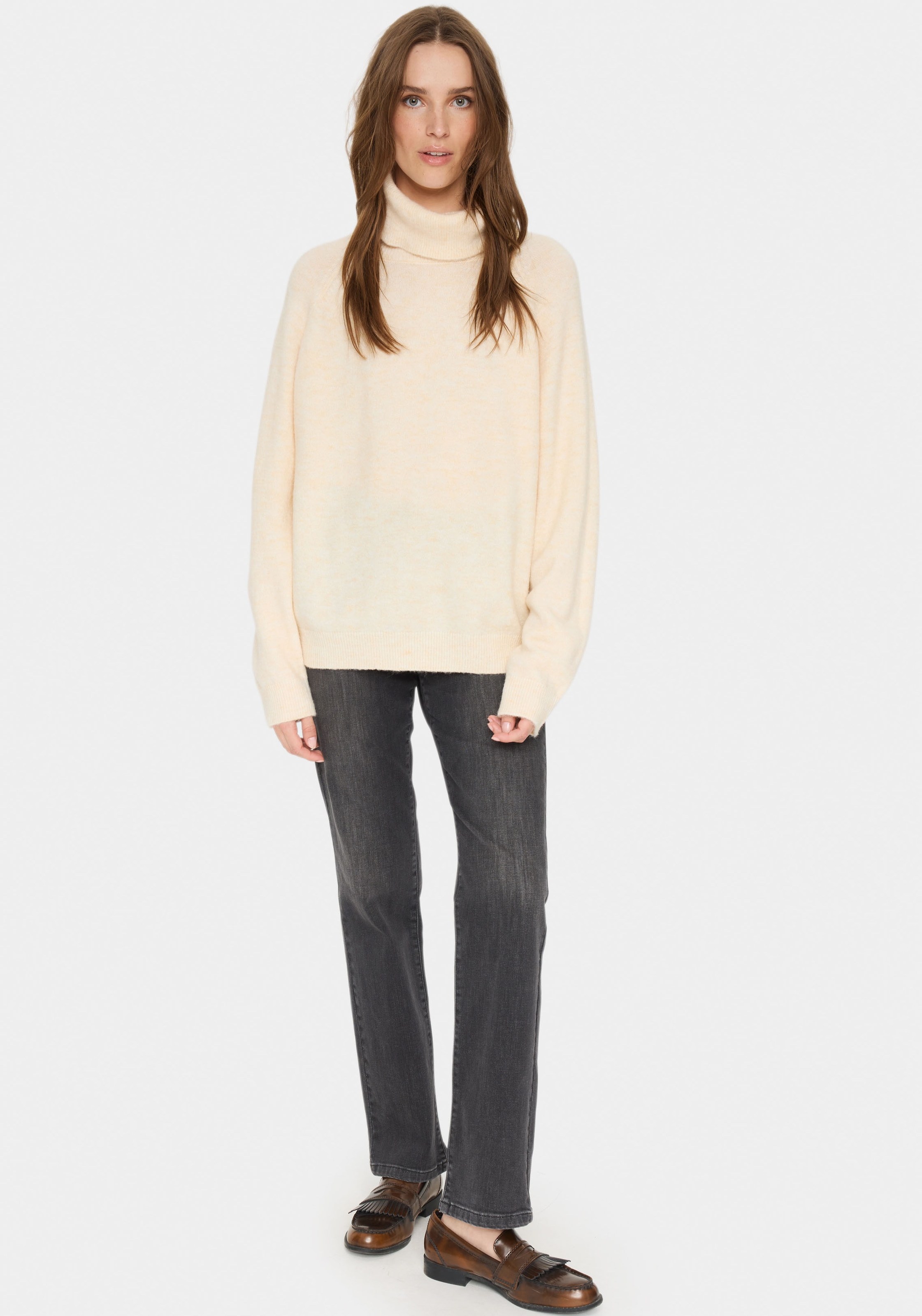 Saint Tropez Rollkragenpullover »GarbieSZ Rollneck Pullover«