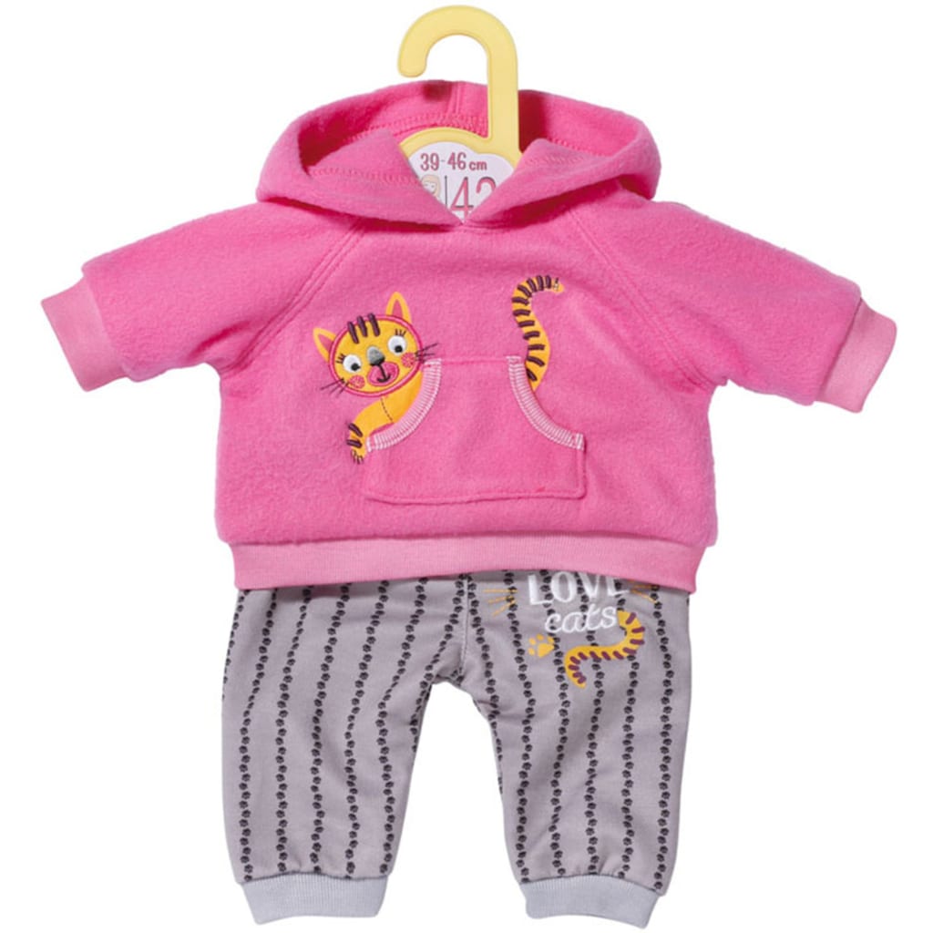 Zapf Creation® Puppenkleidung »Dolly Moda Sport-Outfit Pink, 43 cm«