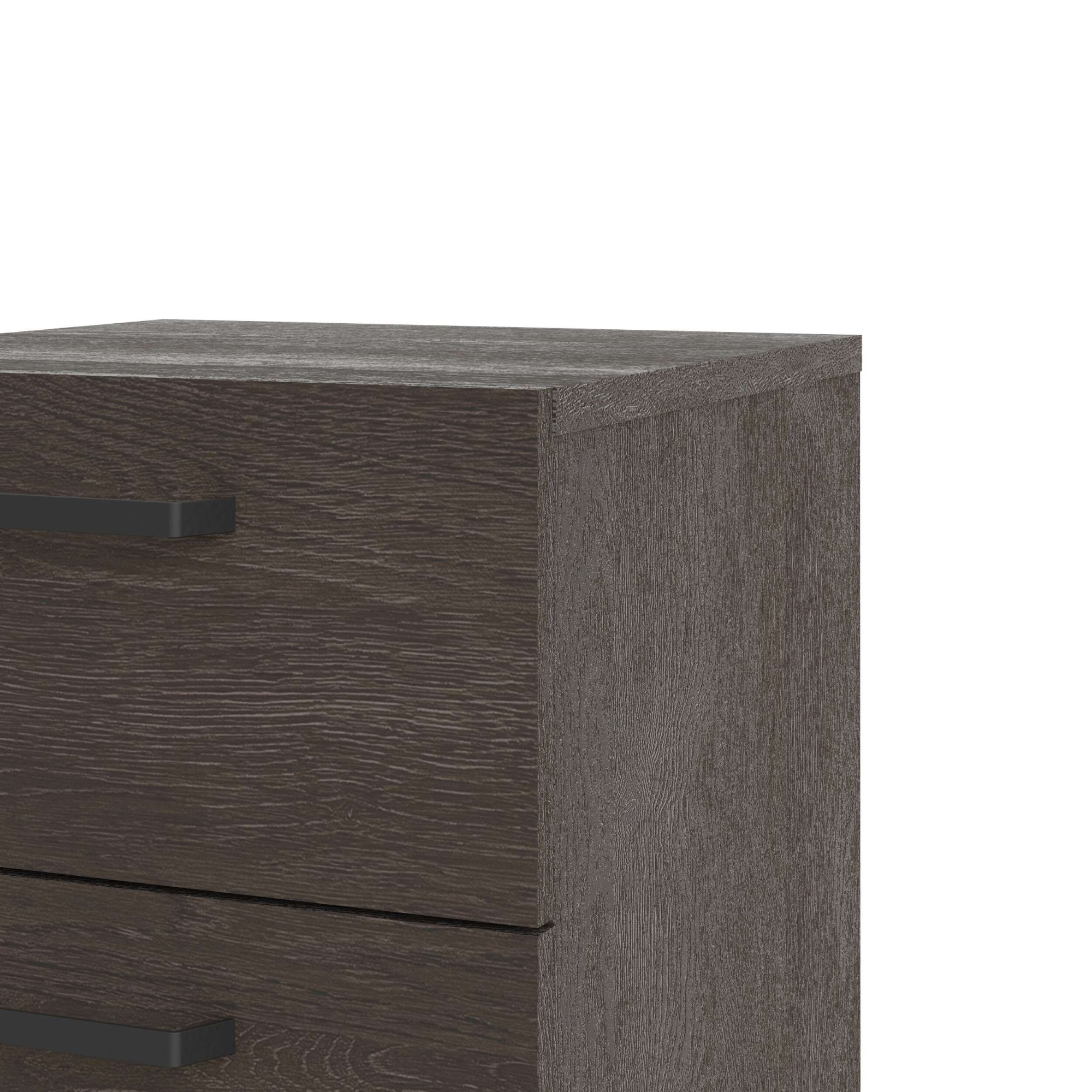 INOSIGN Nachtkommode »Dallas, Nachtschrank, Beistelltisch«, Nachttisch, 2 Schubladen und Metallgriffen, Breite 40 cm, Höhe 42 cm