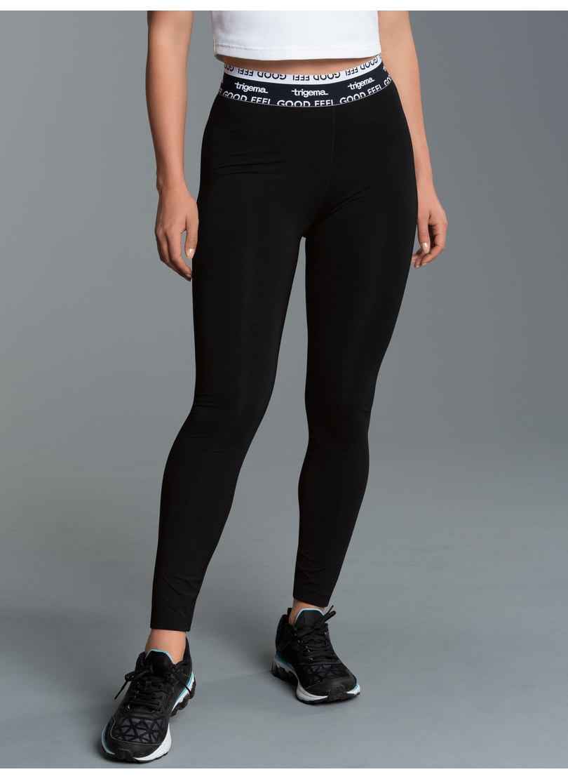 Leggings »TRIGEMA Sportleggings mit Elastikbund«, (1 tlg.)