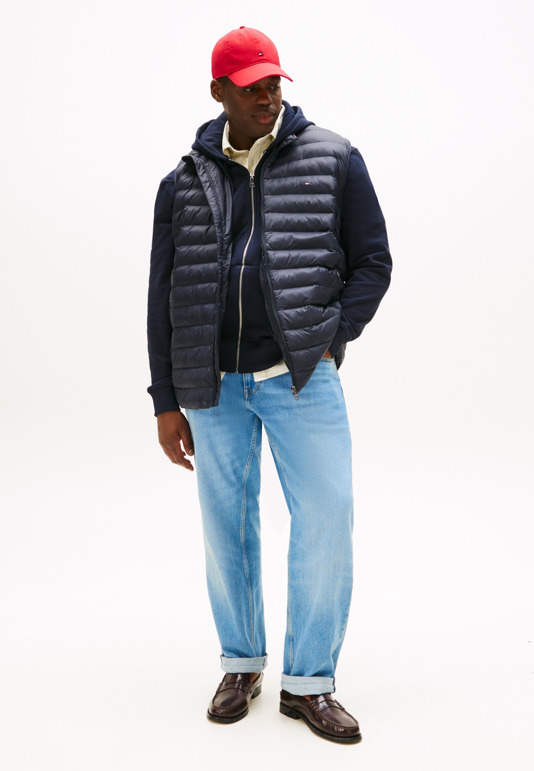 Tommy Hilfiger Big & Tall Steppweste »BT-CORE PACKABLE RECYCLED VEST-B«, Große Größen