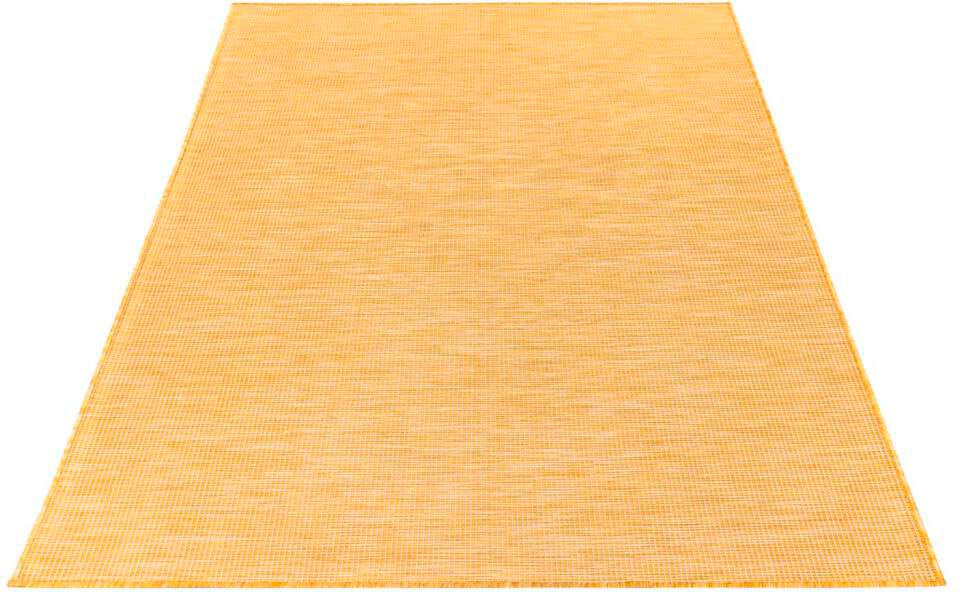 Carpet City Teppich rechteckig, Wetterfest Balkon, »Palm«, Küche, gewebt UV-beständig, für flach & Terrasse