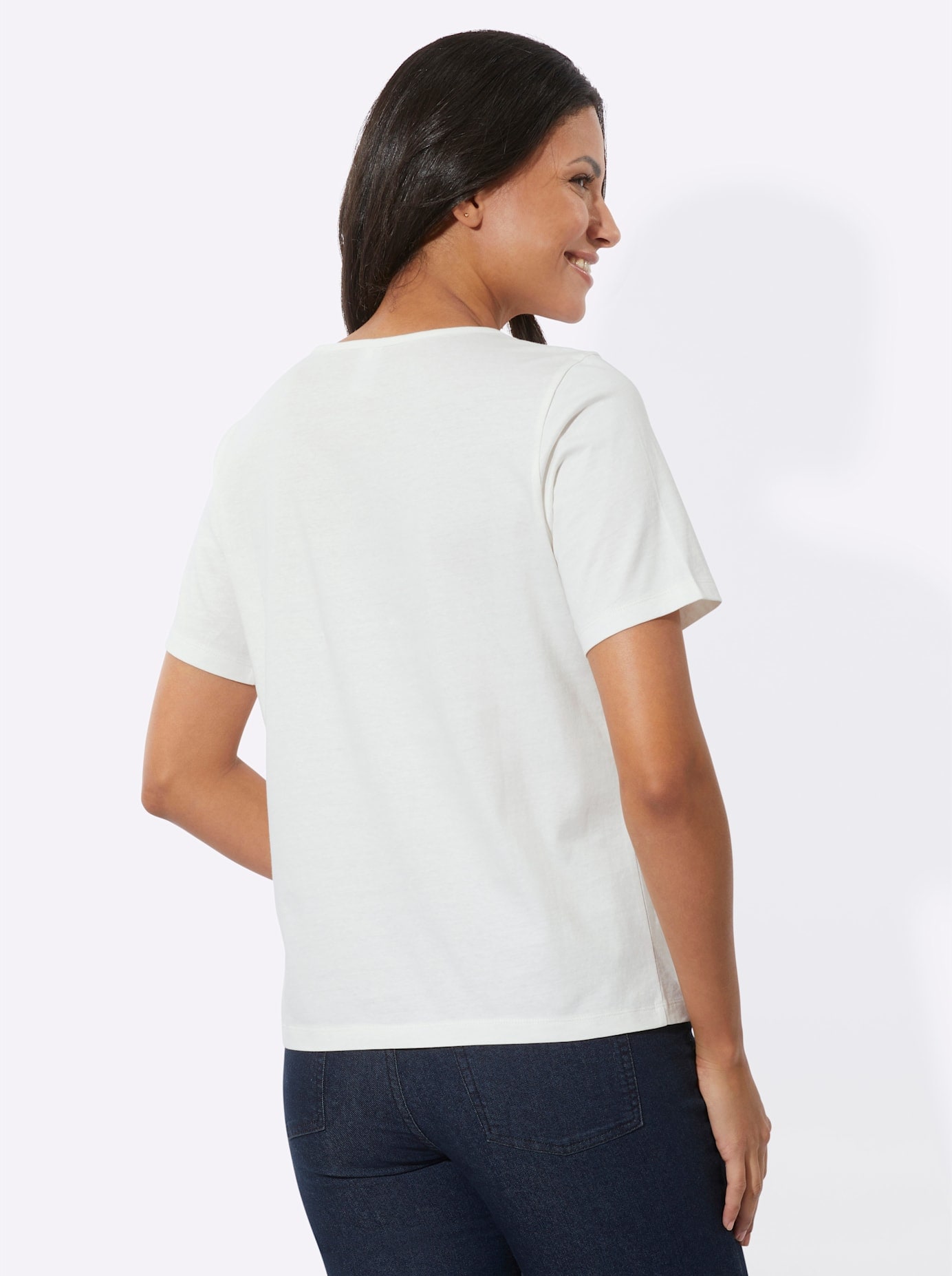 Classic Basics Kurzarmshirt »Rundhals-Shirt« 1 Stk.