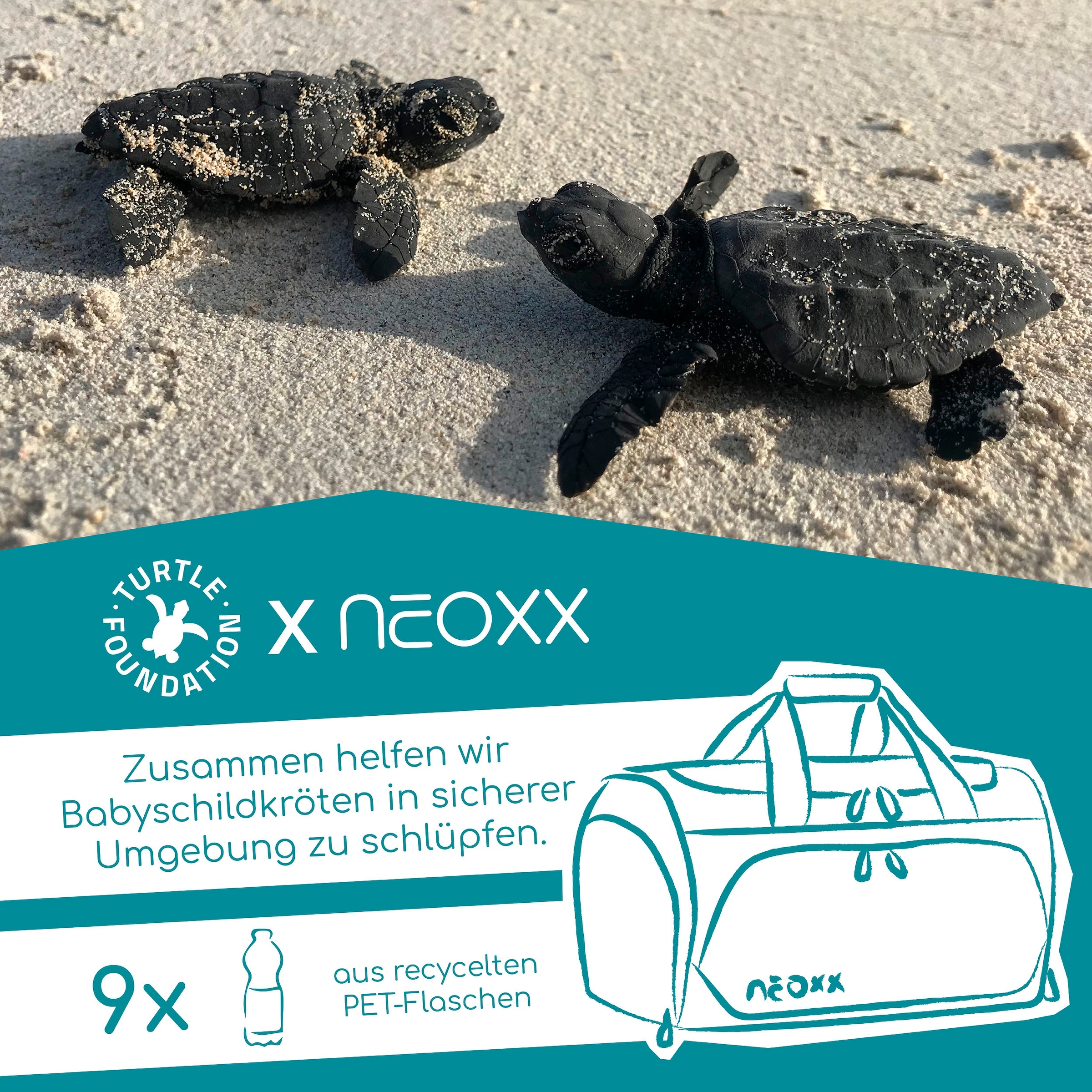 neoxx Sporttasche »Move, Next Level«, teilweise aus recyceltem Material