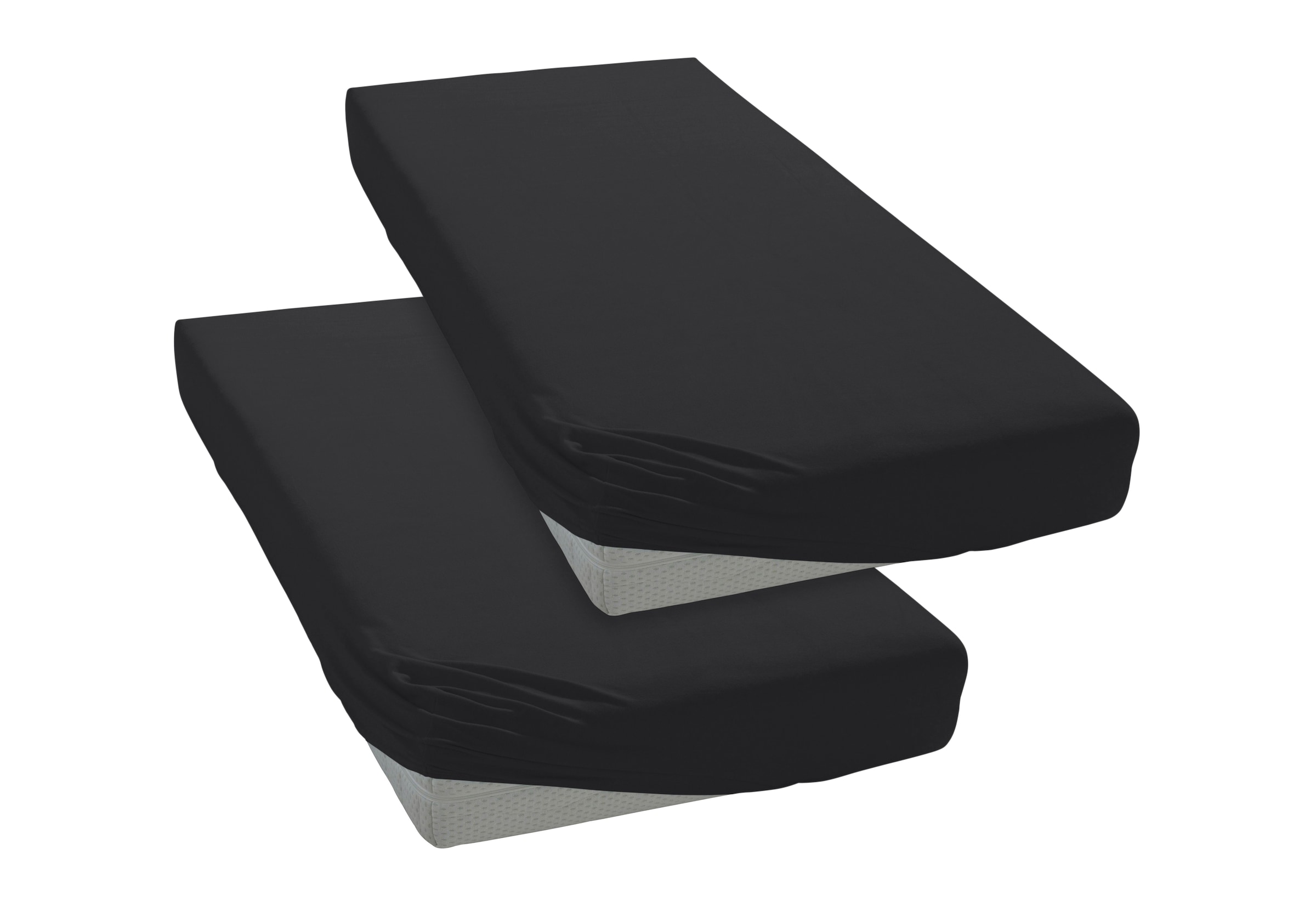 OTTO home Spannbettlaken »PHYSALIS Comfort 100% Baumwolle, 150 g/m²« Bettlaken bis 20 cm Matratzenhöhe, weich, bügelfrei, optimaler Sitz