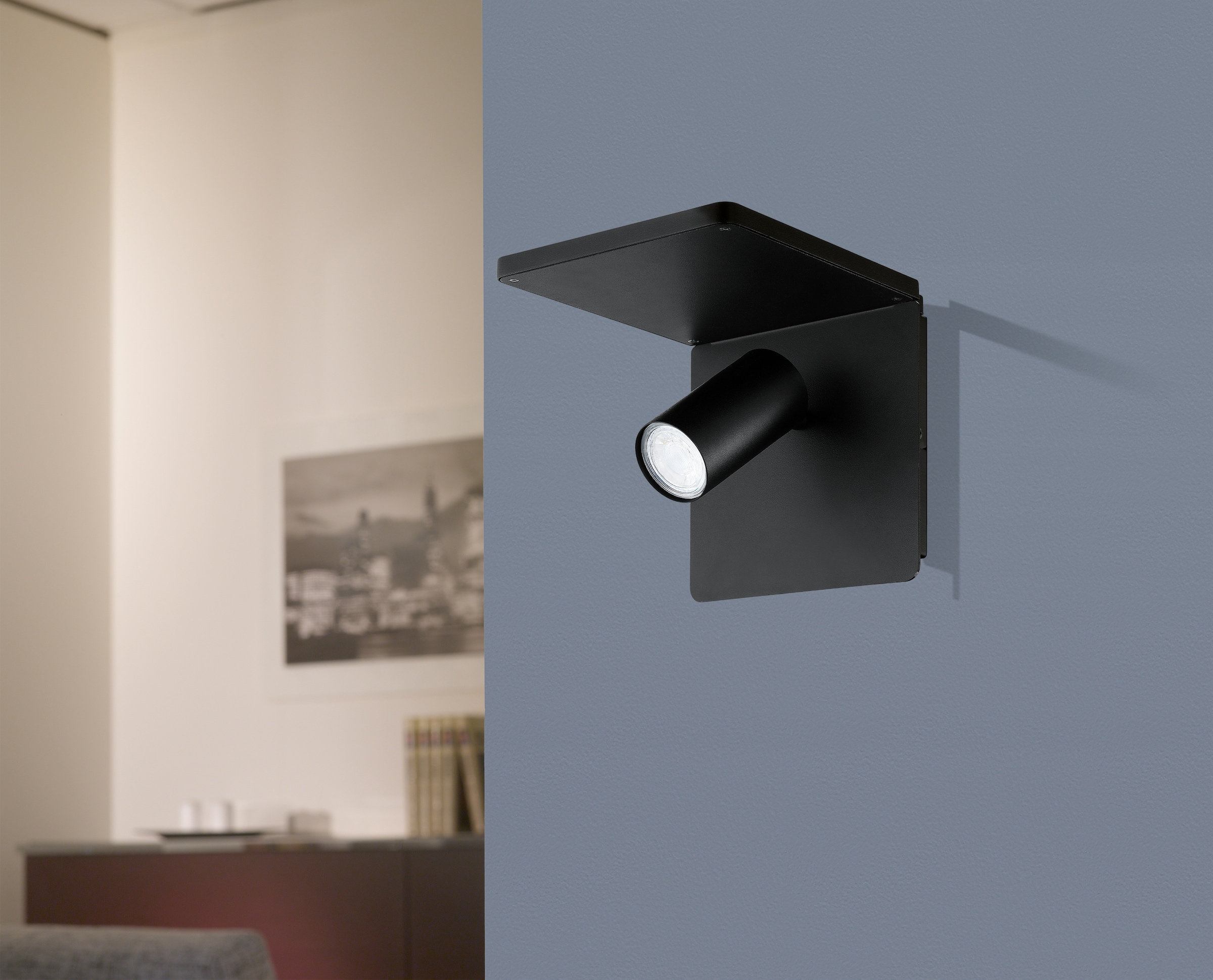 EGLO Wandleuchte »CIGLIE« GU10 1 Stk. Warmweiß QI-charger