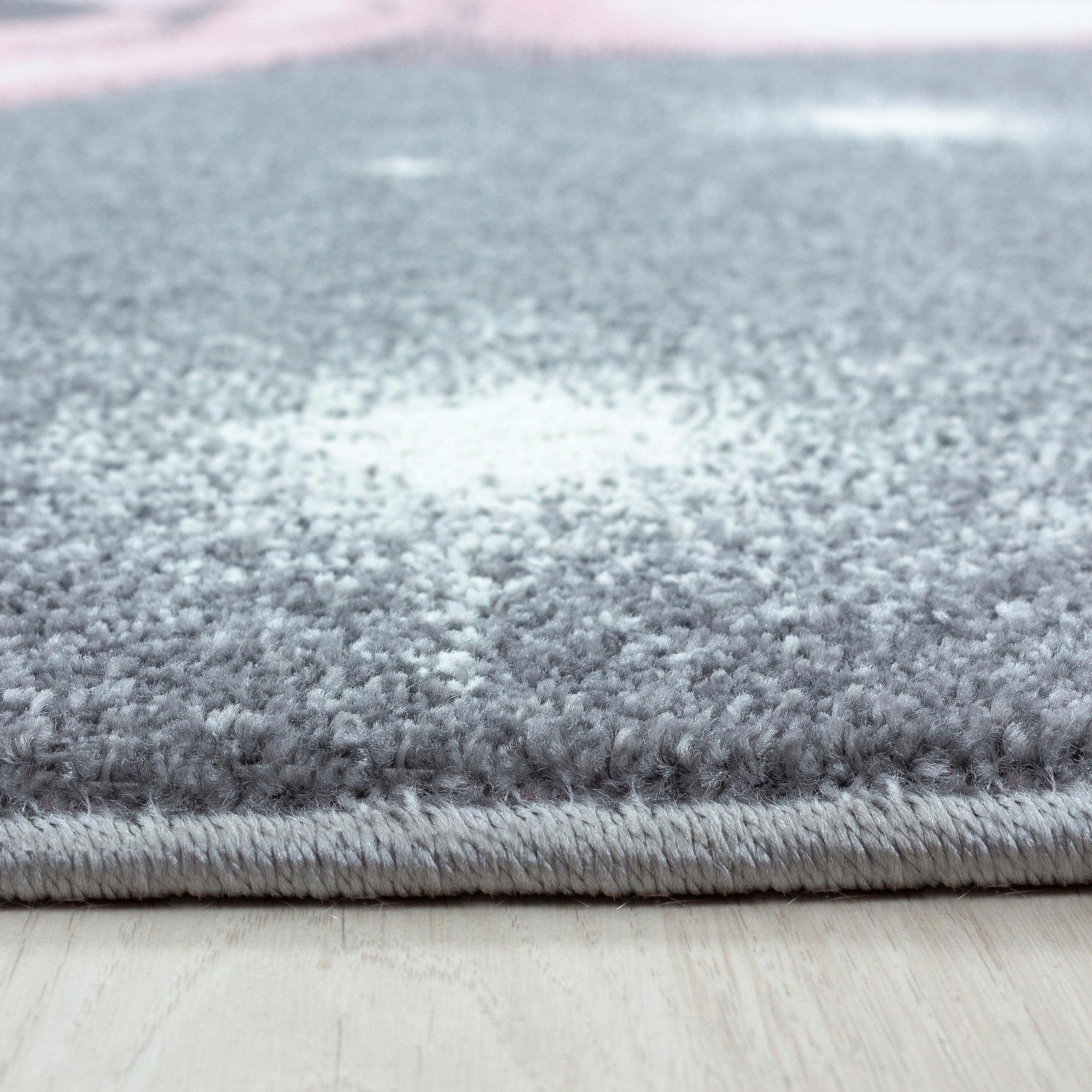 Ayyildiz Teppiche Kinderteppich »Bambi 810«, rechteckig, 11 mm Höhe, Eisbär Motiv, Kurzflor