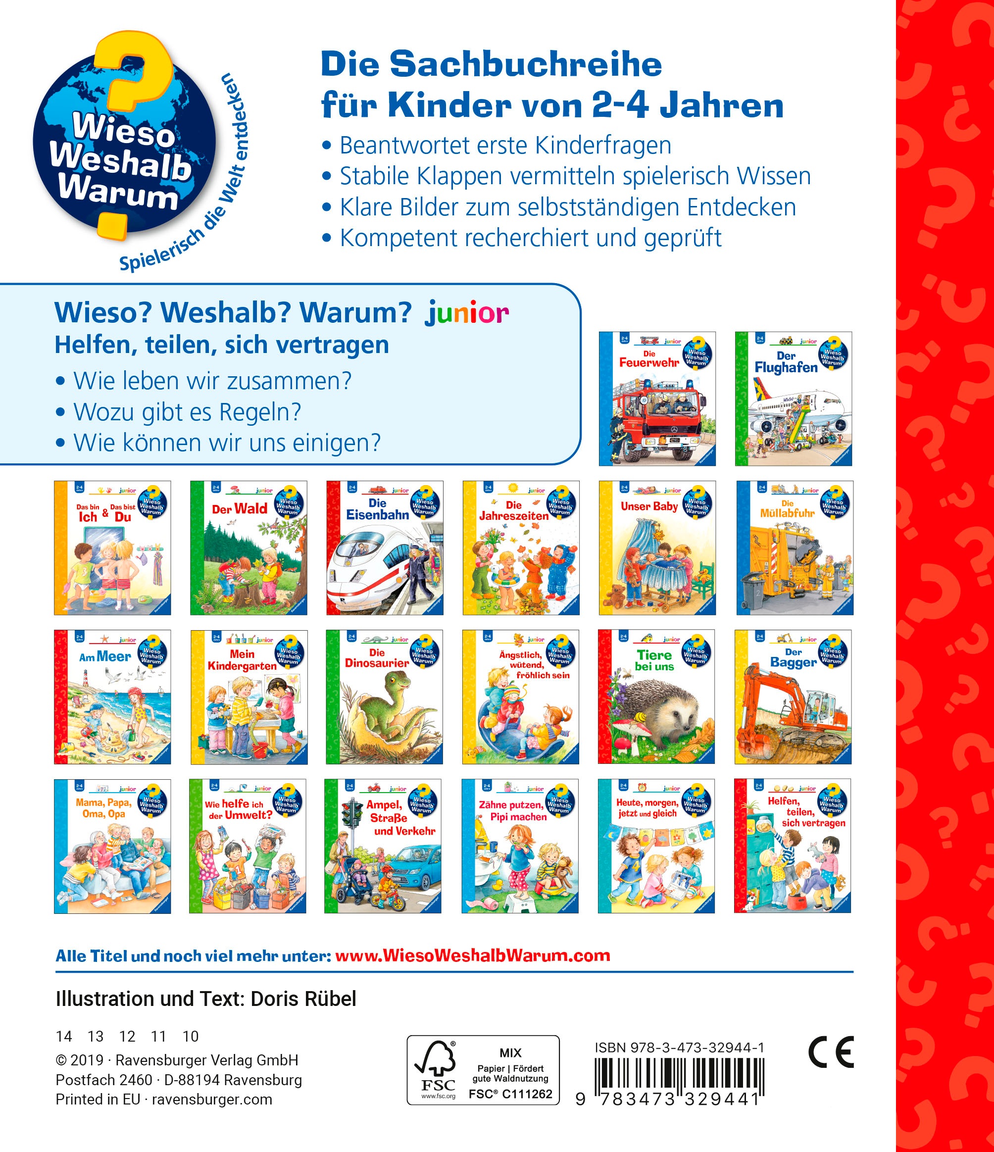 Ravensburger Buch »Wieso? Weshalb? Warum? junior, Band 66: Helfen, teilen, sich vertragen«