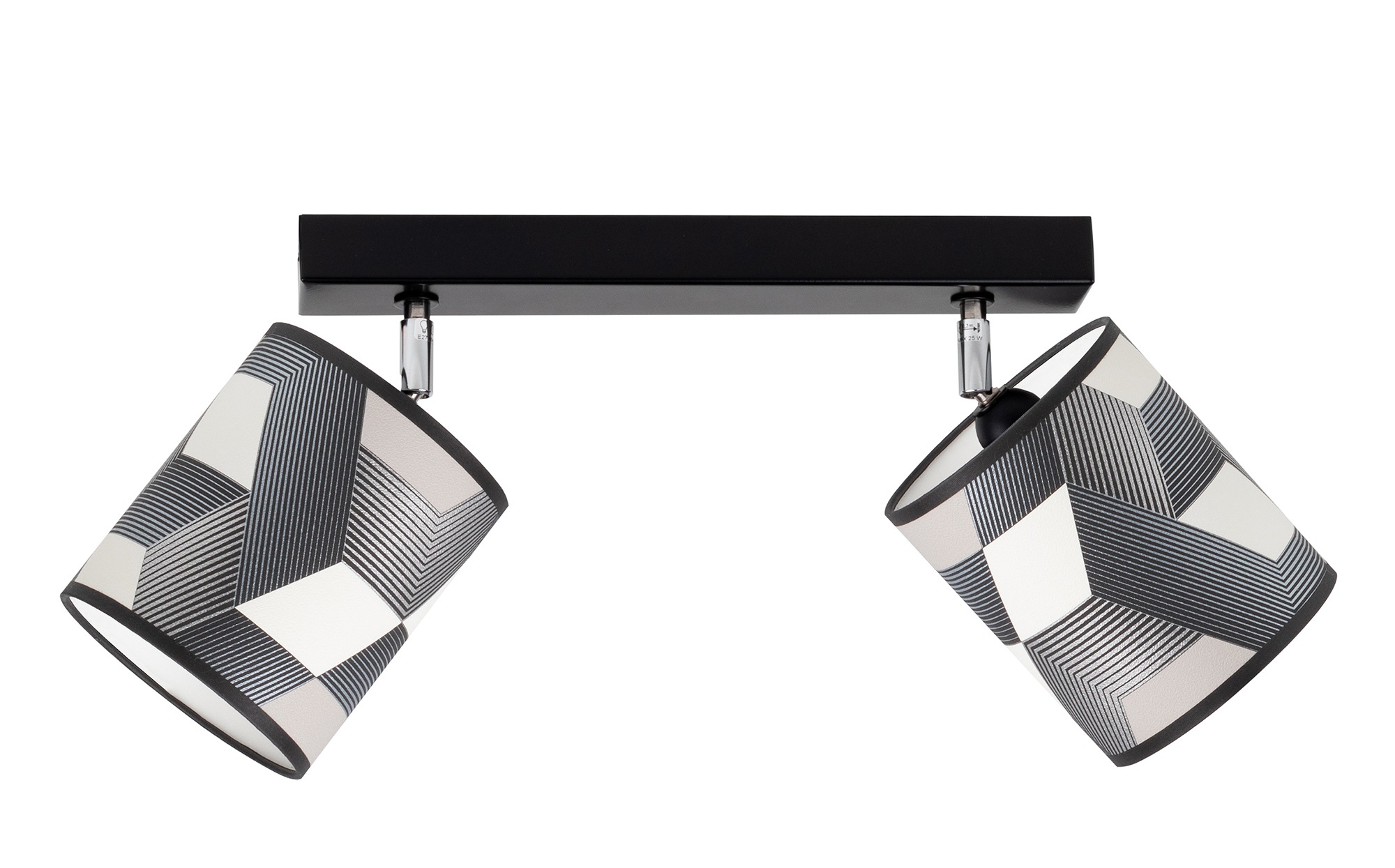 BRITOP LIGHTING Deckenleuchte »ESPACIO«, 2 XXL Jahren laminierter Spots 3 bewegliche Garantie | flammig-flammig, kaufen online Tapete, mit aus Schirme