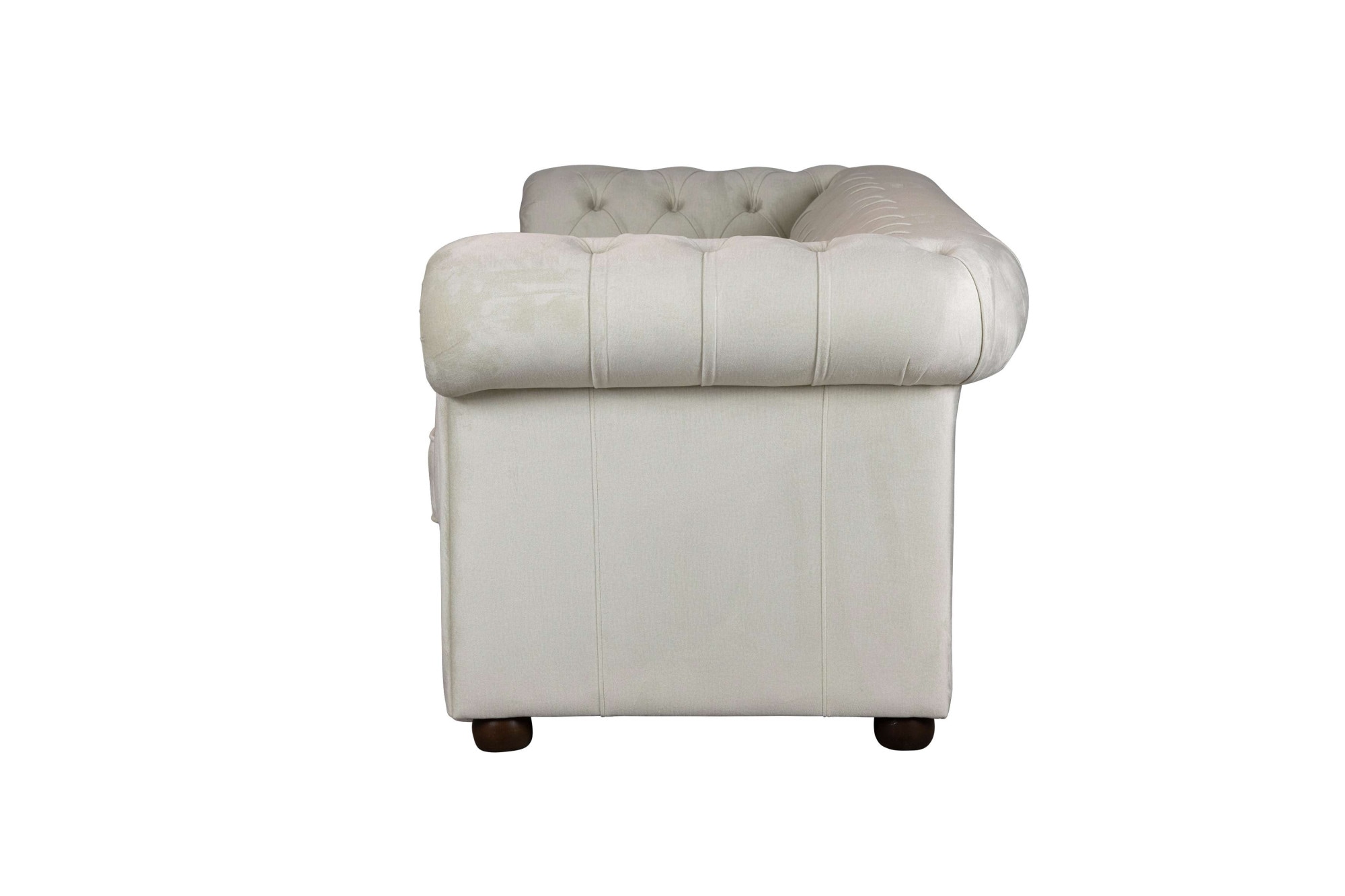 Home affaire Sessel »CHARENTE, Chesterfield, Wellenfederung, Maße B/T/H: 105/89/74 cm«, mit edler Knopfheftung und typischen Armlehnen
