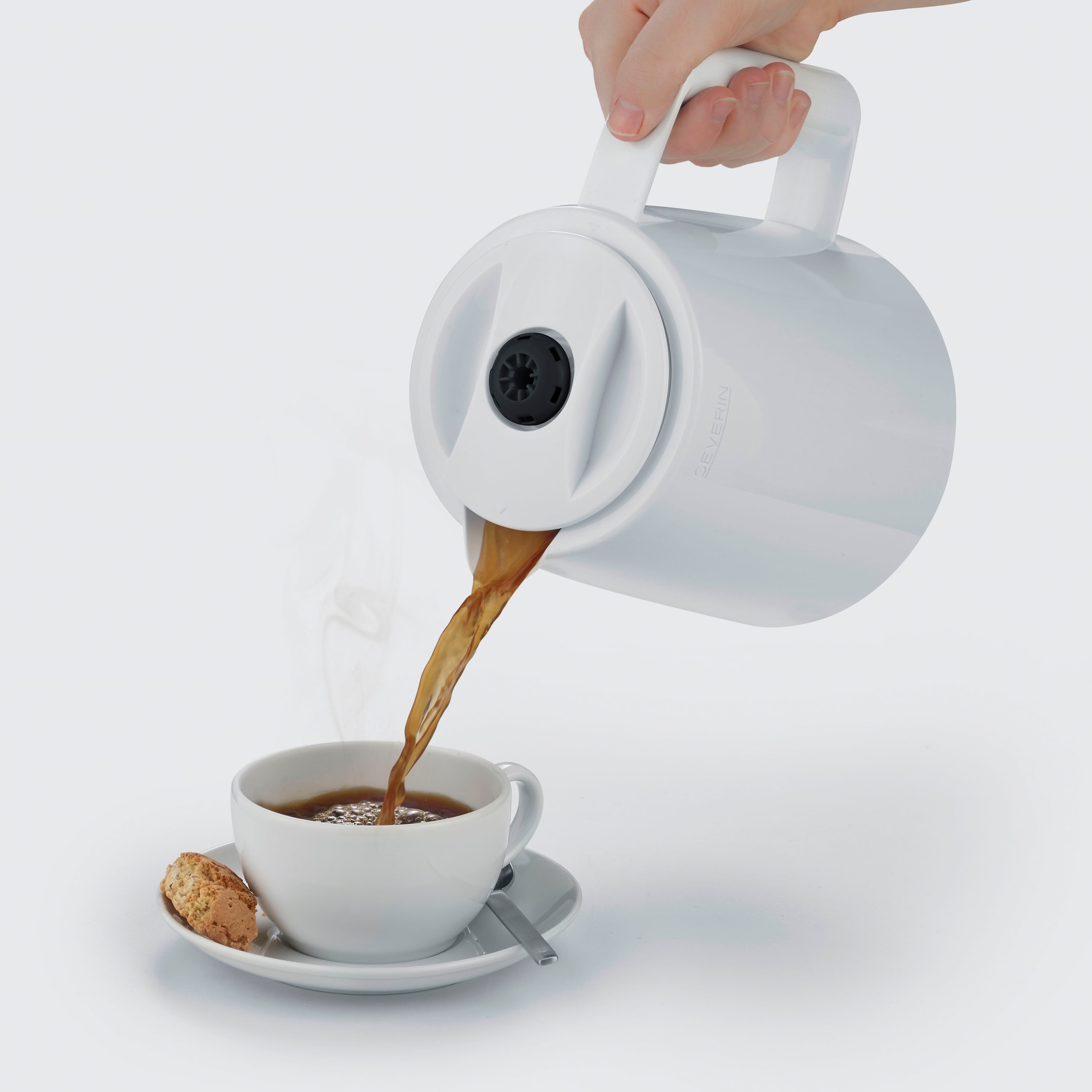 Severin Filterkaffeemaschine »KA 9309 mit 2 Thermokannen«, 1 l Kaffeekanne, Papierfilter, 1x4, zwei Theromkannen für doppelten Kaffeegenuss