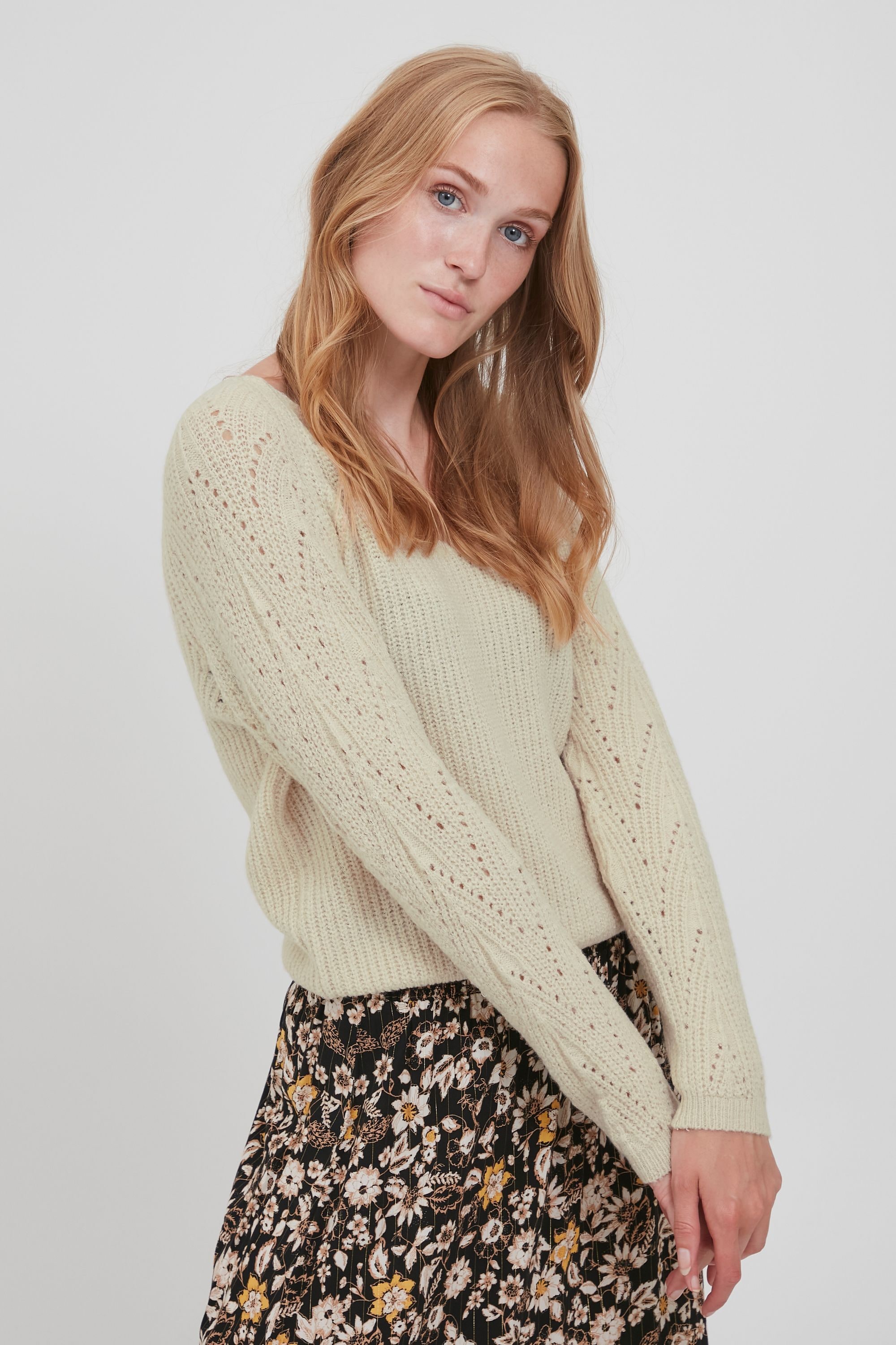 b.young Strickfleece-Pullover »Strickpullover BYOmikka«