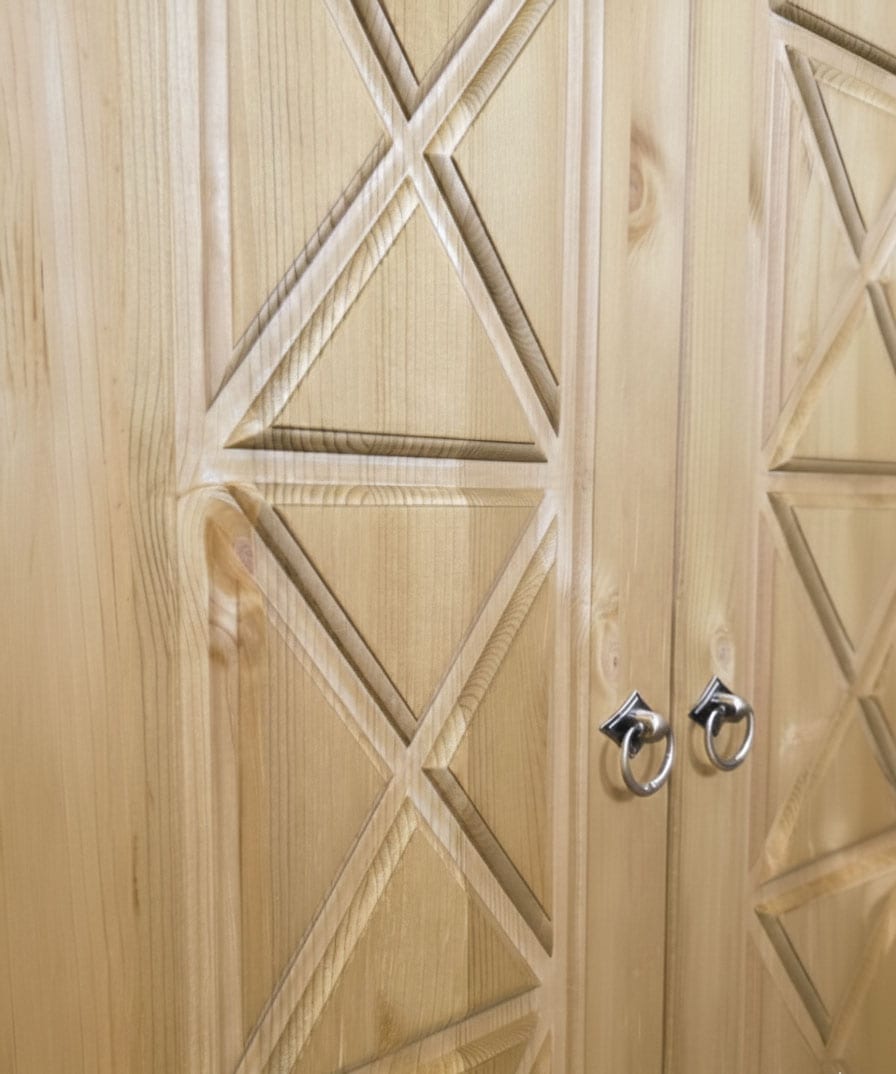 OTTO home Kommode »Hugo« B/T/H: 74/38/100 cm,  aus massiver Kiefer, Breite 74 cm,  2 Schubladen, FSC® zertifiziert