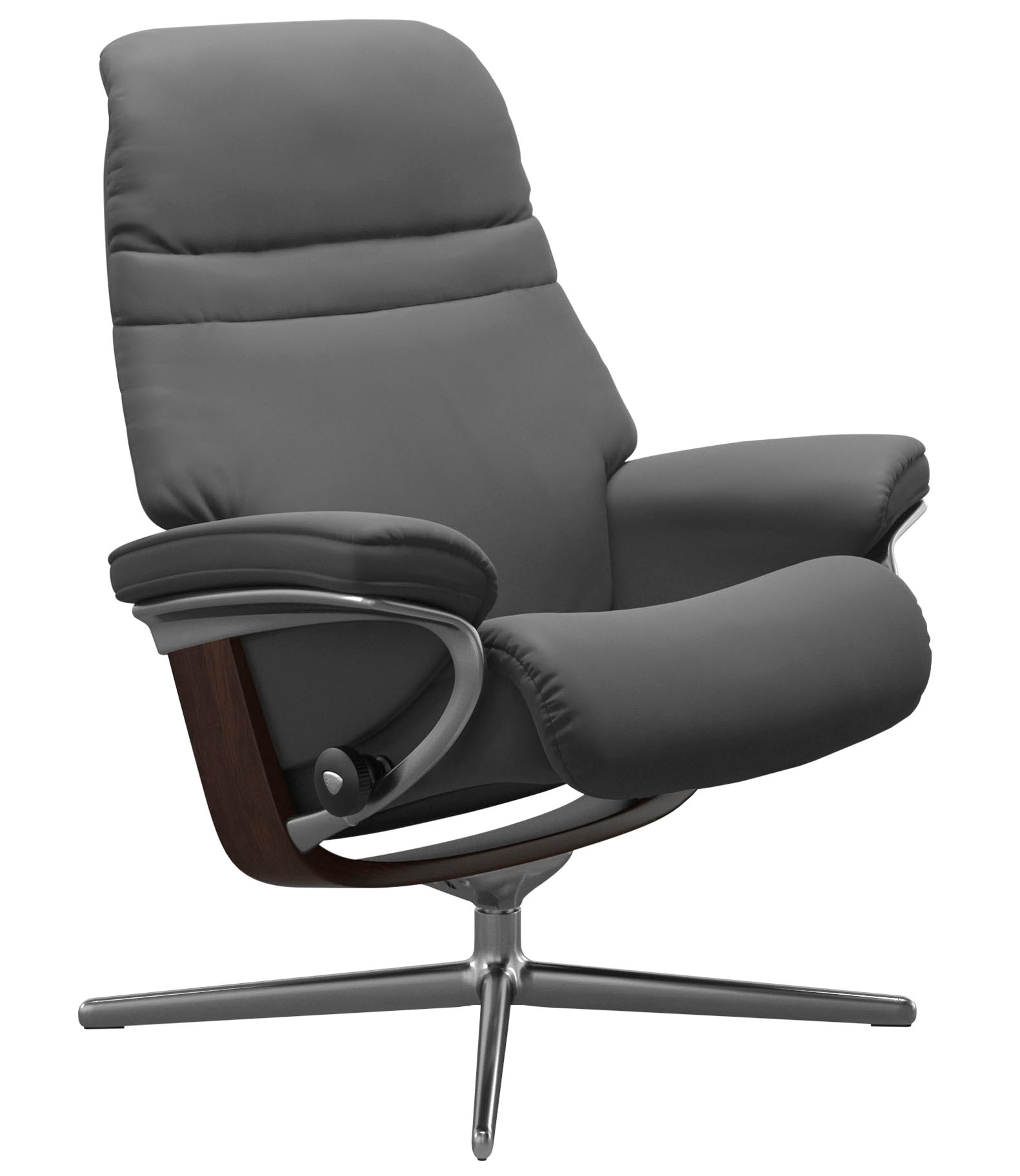 Stressless® Relaxsessel »Sunrise«, mit Cross Base, Größe S, M & L, Holzakzent Braun