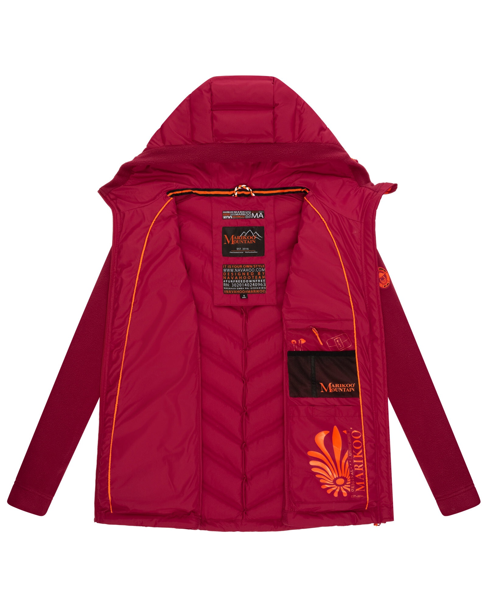 Marikoo Outdoorjacke »Marikoo Mountain Mount Haruna Damen Jacke B929«