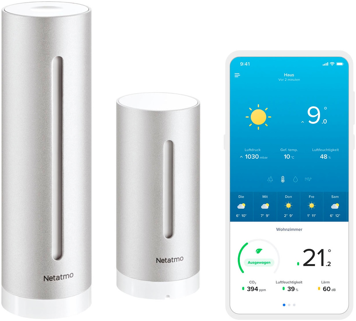 Netatmo Sensor »Smarte Wetterstation«