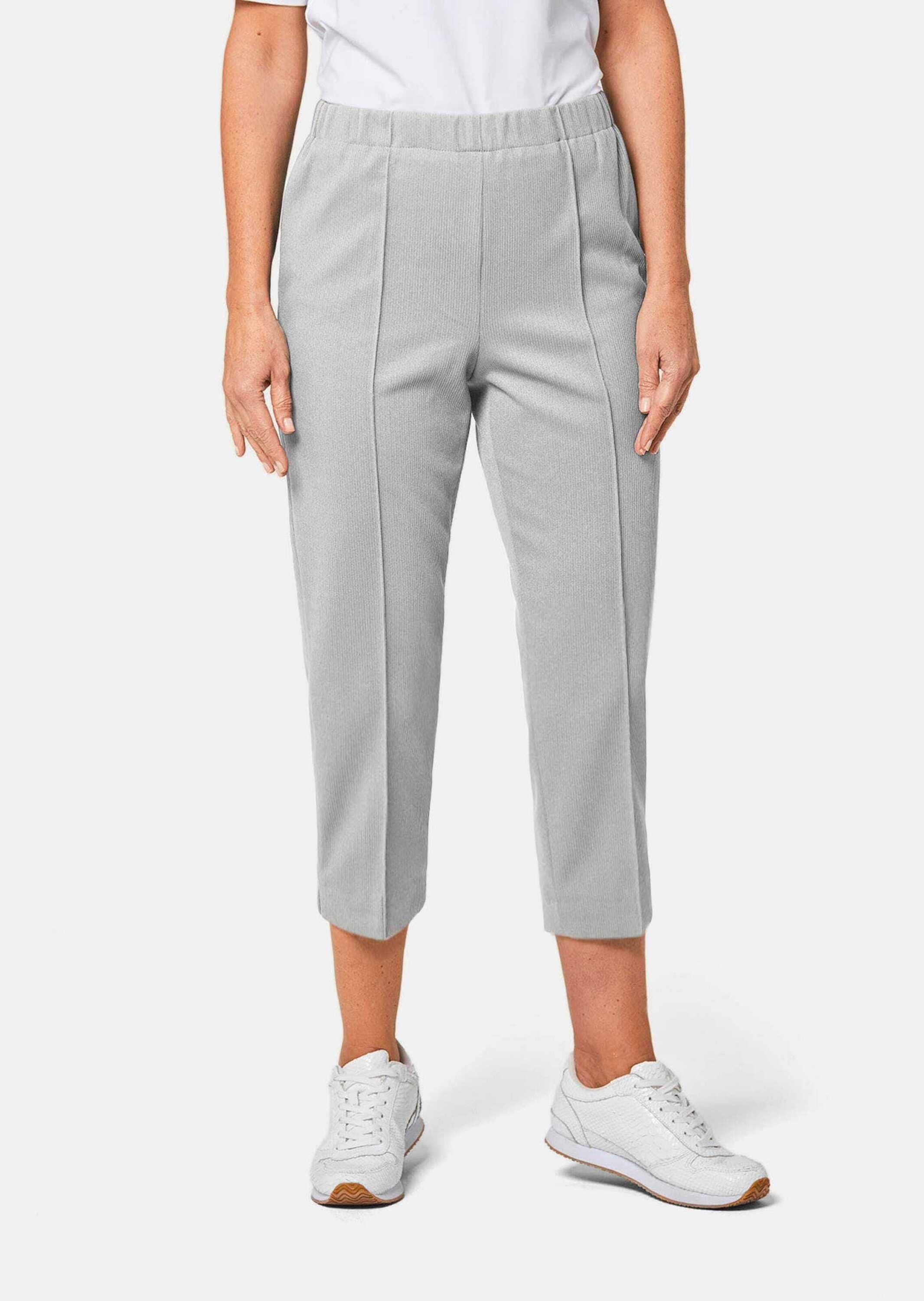 GOLDNER Caprihose »Trageangenehme 7/8-Rippenhose«