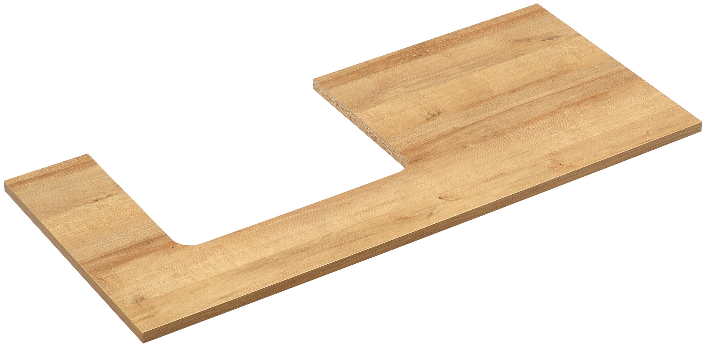 Saphir Badmöbel-Set »Quickset 360 2-teilig, mit Keramik-Aufsatzbecken und LED-Spiegel« Set, 2 Stk. tlg.