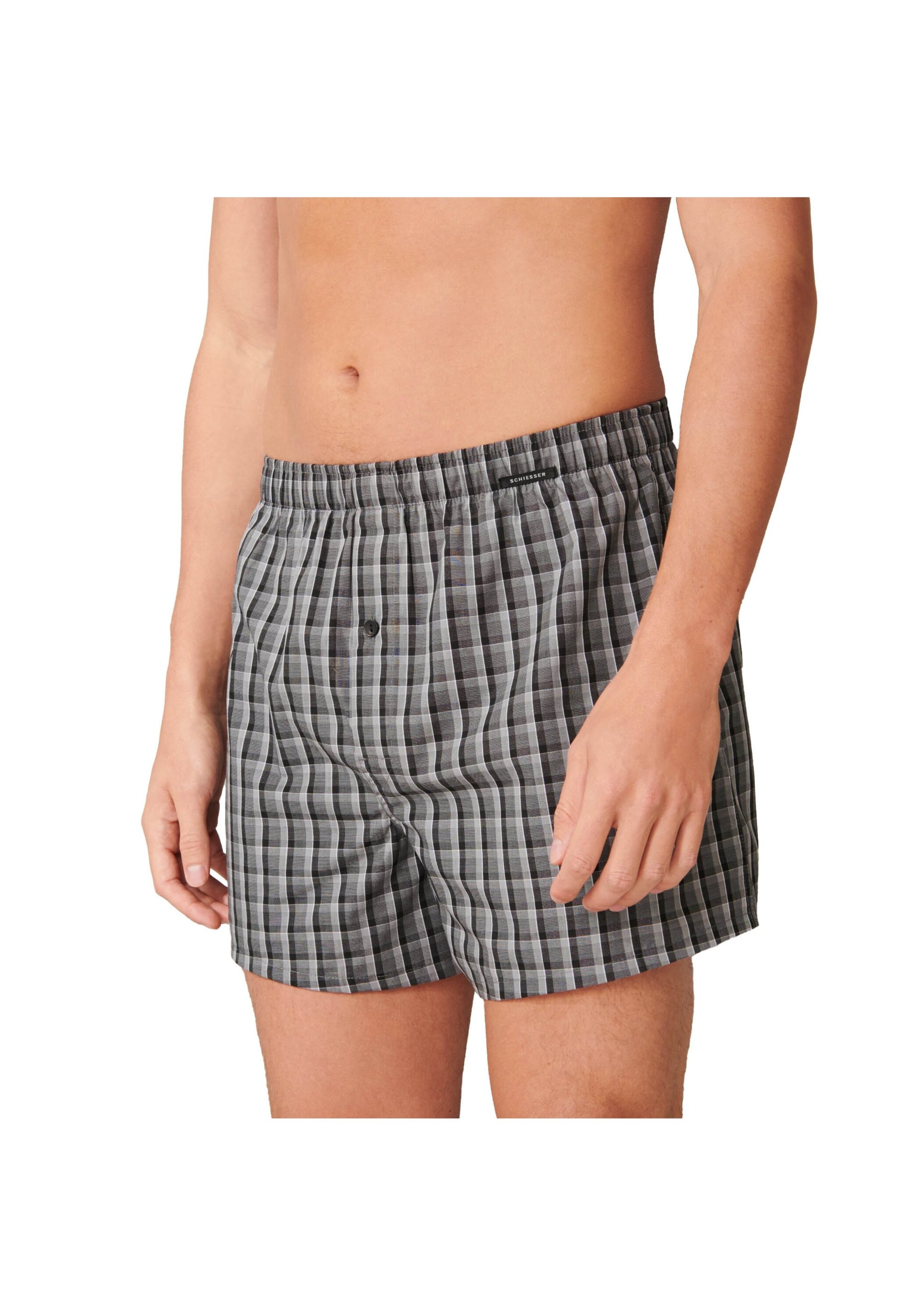Schiesser Webboxer »Web-Boxershorts 4er Pack«