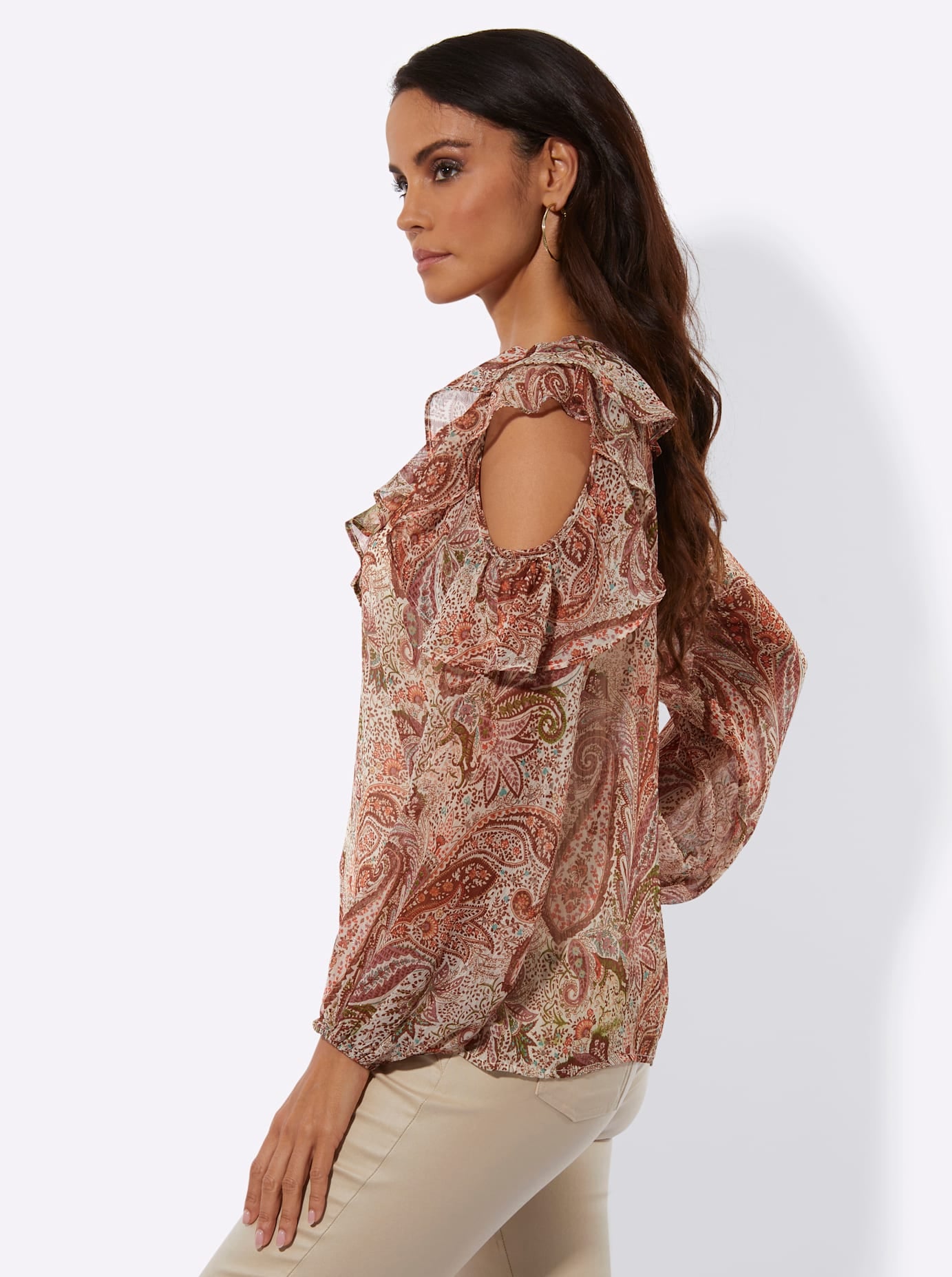 creation L Chiffonbluse