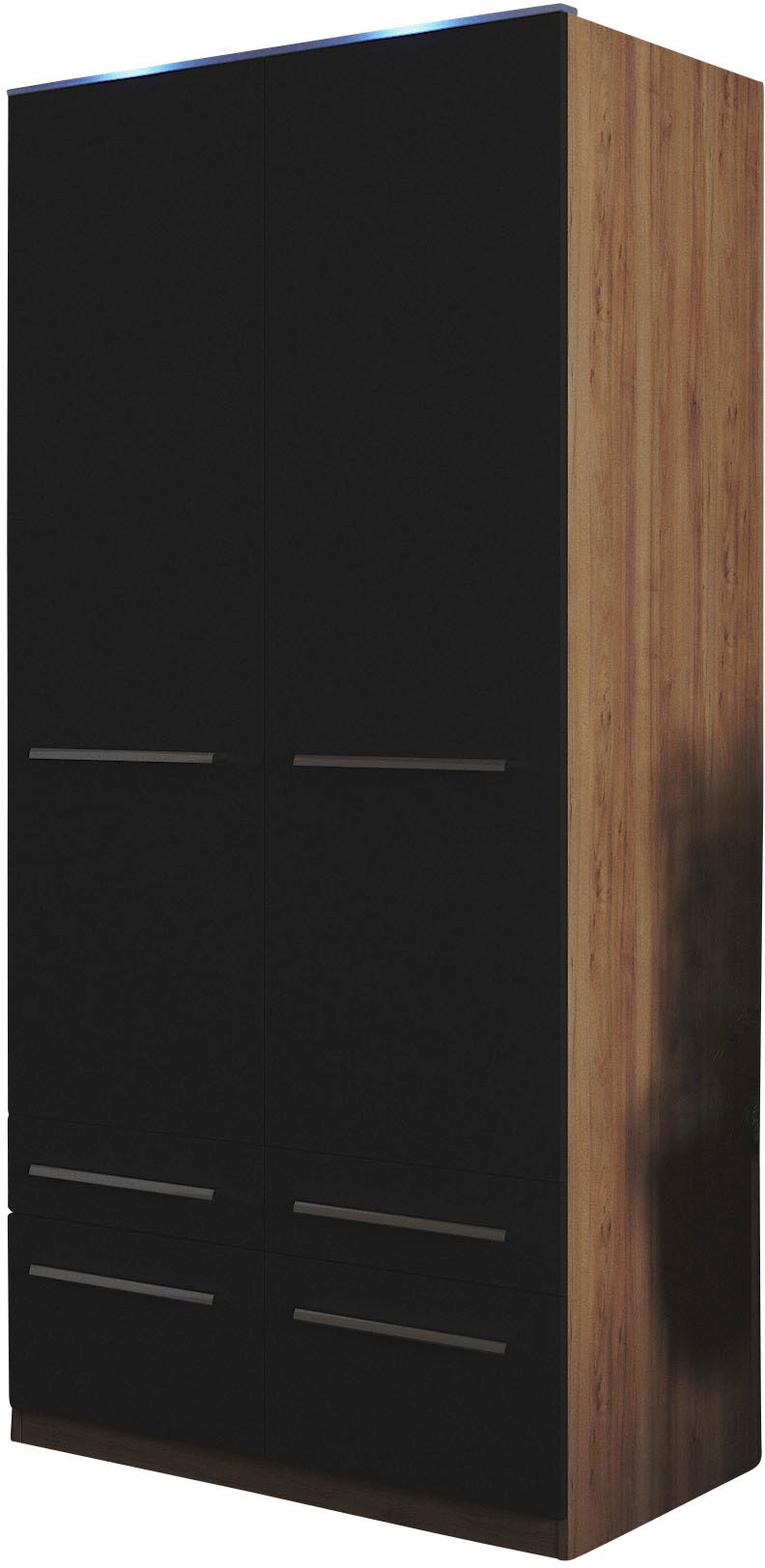 priess Kleiderschrank »Schrank Garderobe Wäscheschrank Barcelona in 5 Breiten«, viel Stauraum, geräumige Schubkästen, mit Spiegel, MADE IN GERMANY