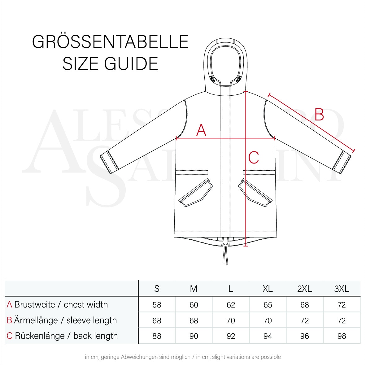 Alessandro Salvarini Winterjacke »A. Salvarini Herren Winterparka AS280«