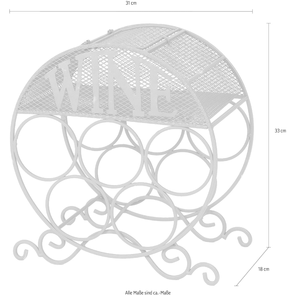 Ambiente Haus Weinflaschenhalter