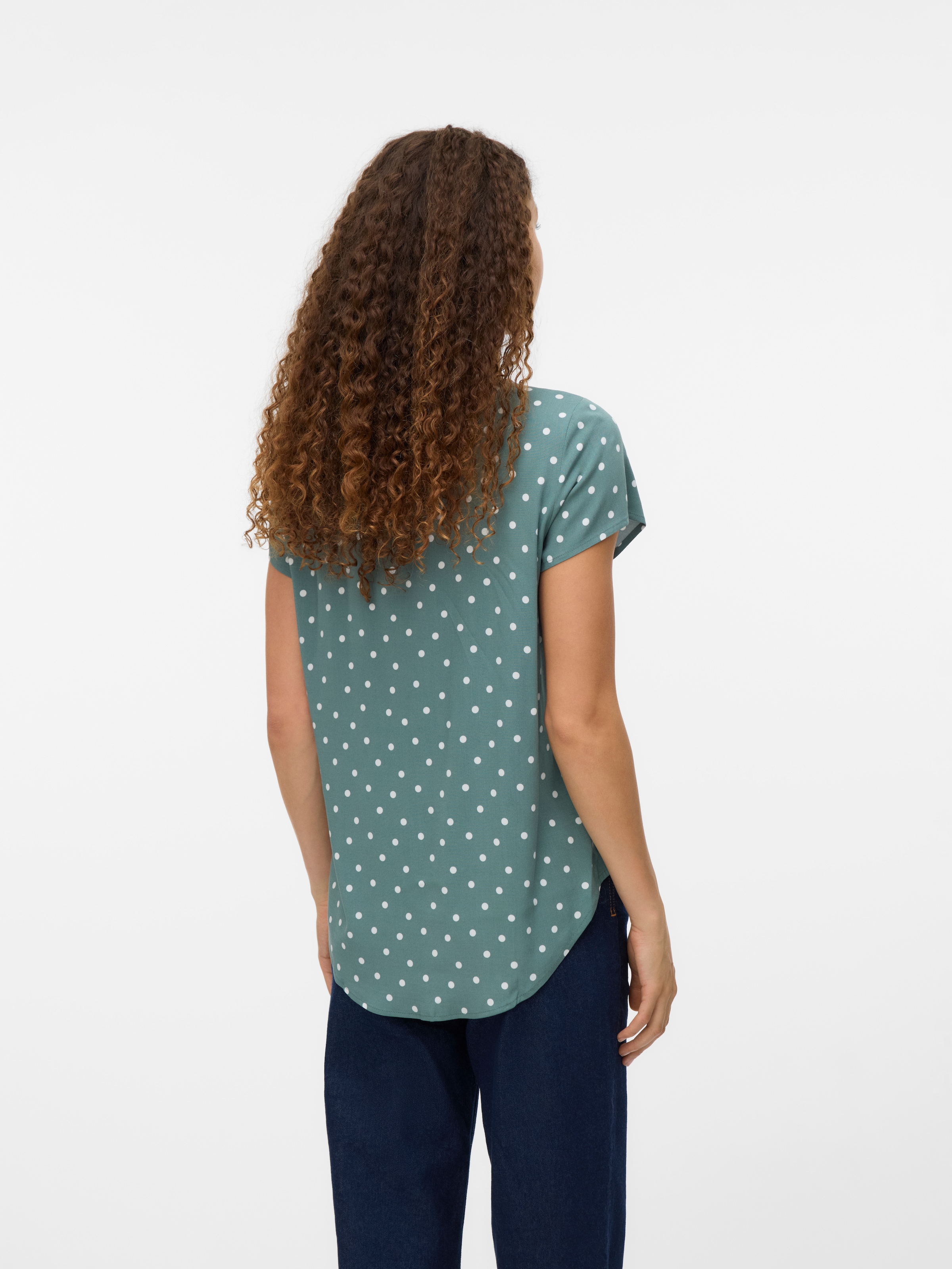 Vero Moda Shirtbluse »VMBELLA SS TOP AOP WVN GA«