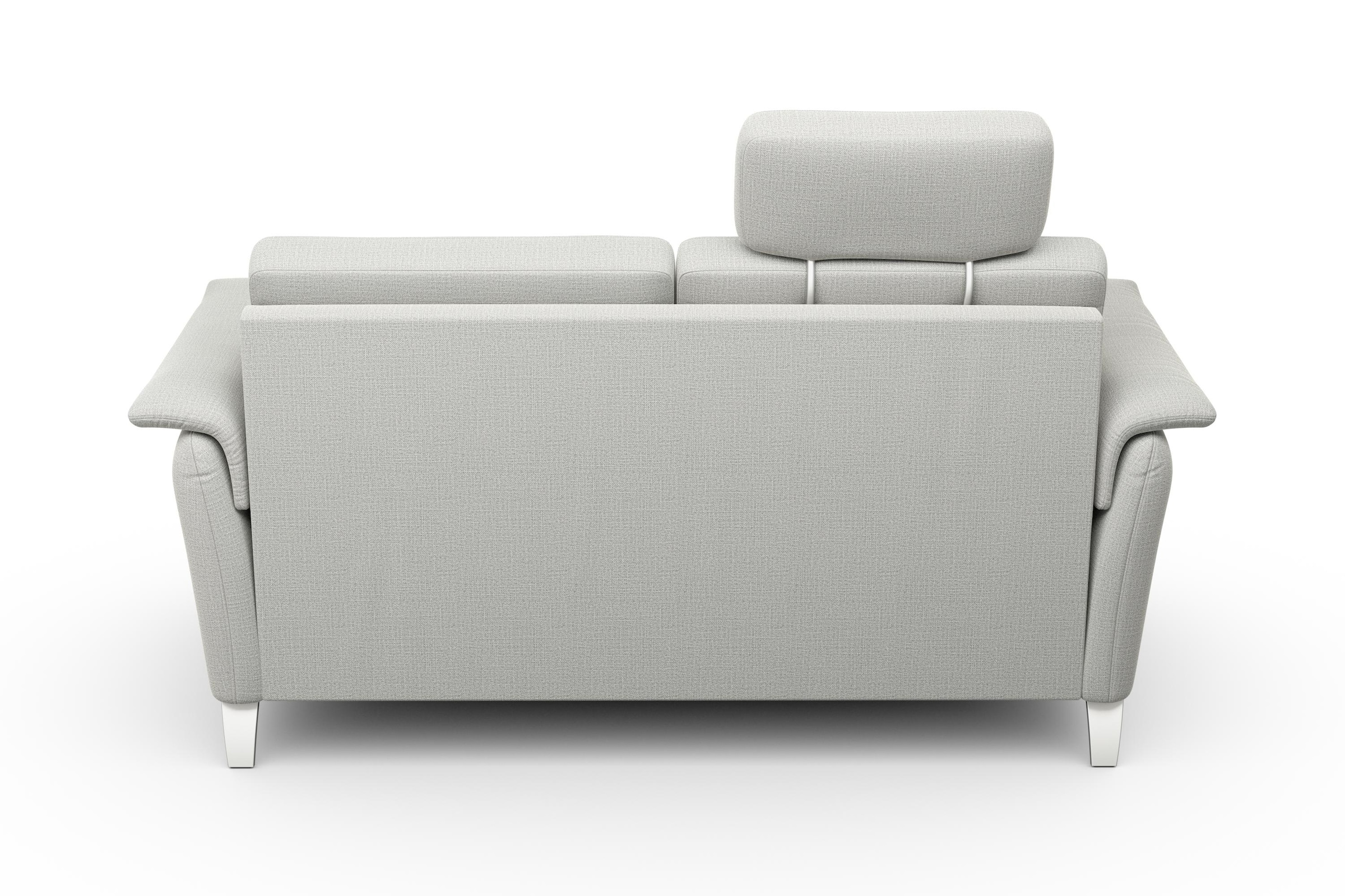 sit&more 2,5-Sitzer »Palmera«, Federkern-Polsterung, Steckvorrichtung für 2 Kopfstützen (optional)