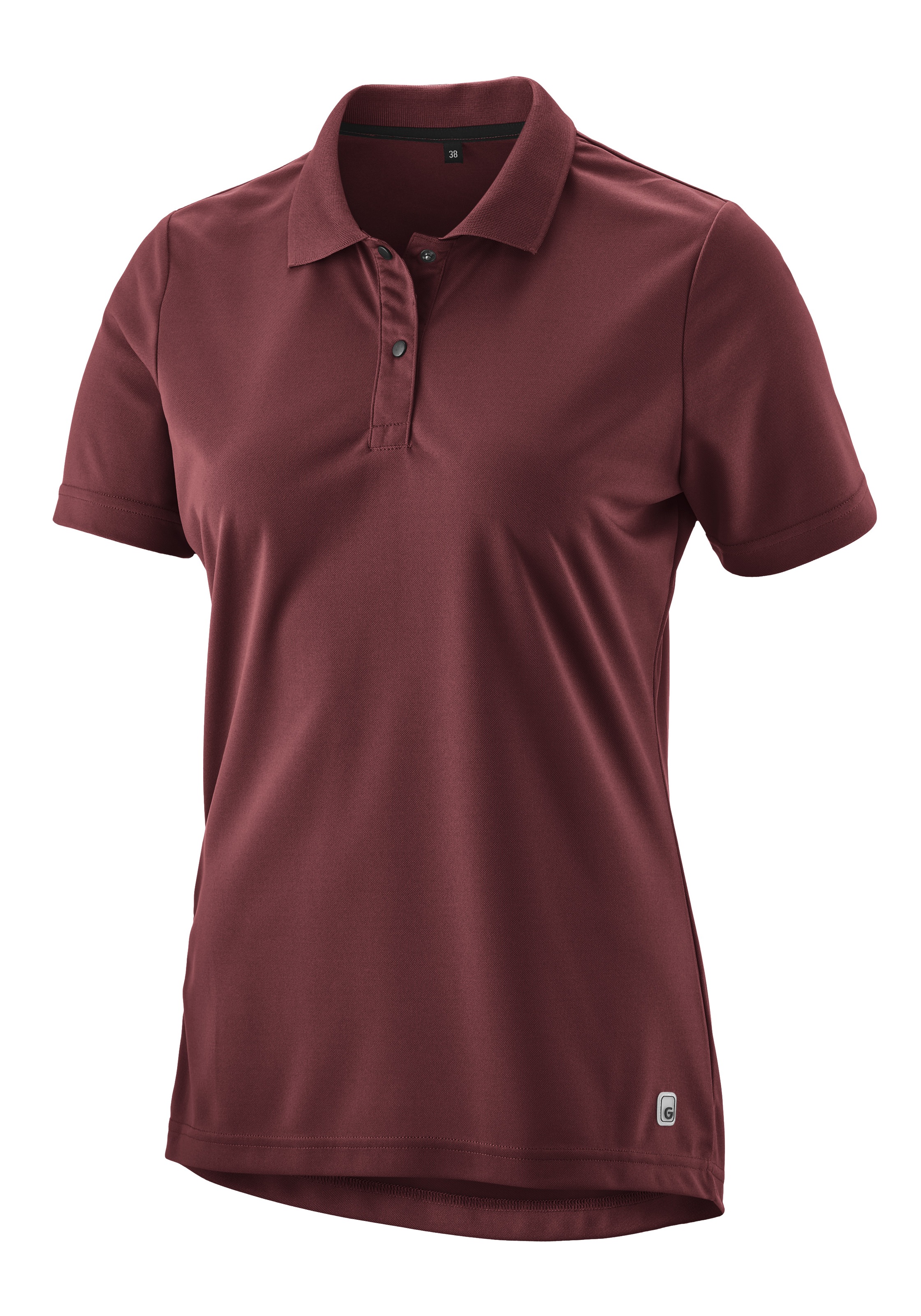 Gonso Radtrikot »Pederoa«, Damen Radshirt, Polo-Shirt mit Spitzkragen, mit Rückentasche