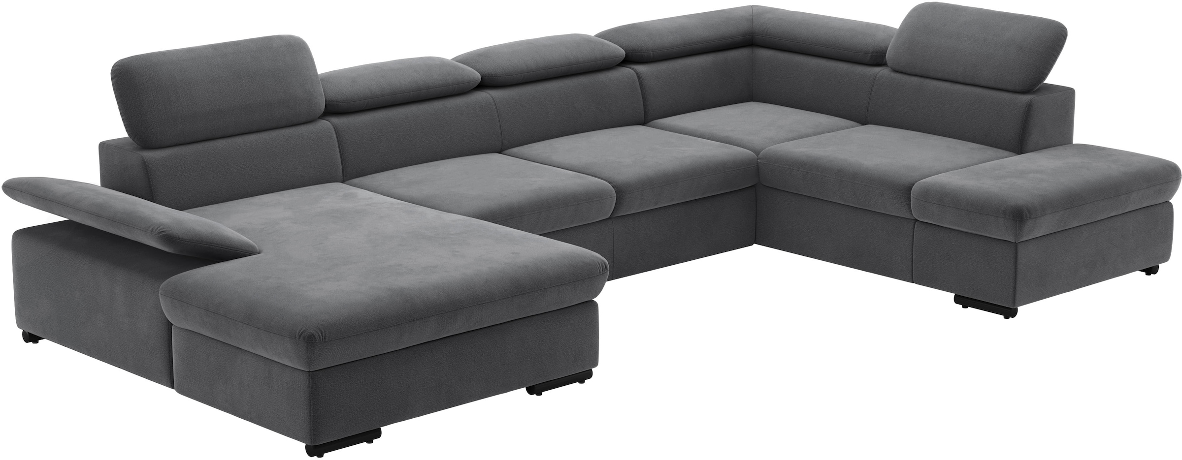 sit&more Wohnlandschaft »Alcudia U-Form«, wahlweise mit Bettfunktion