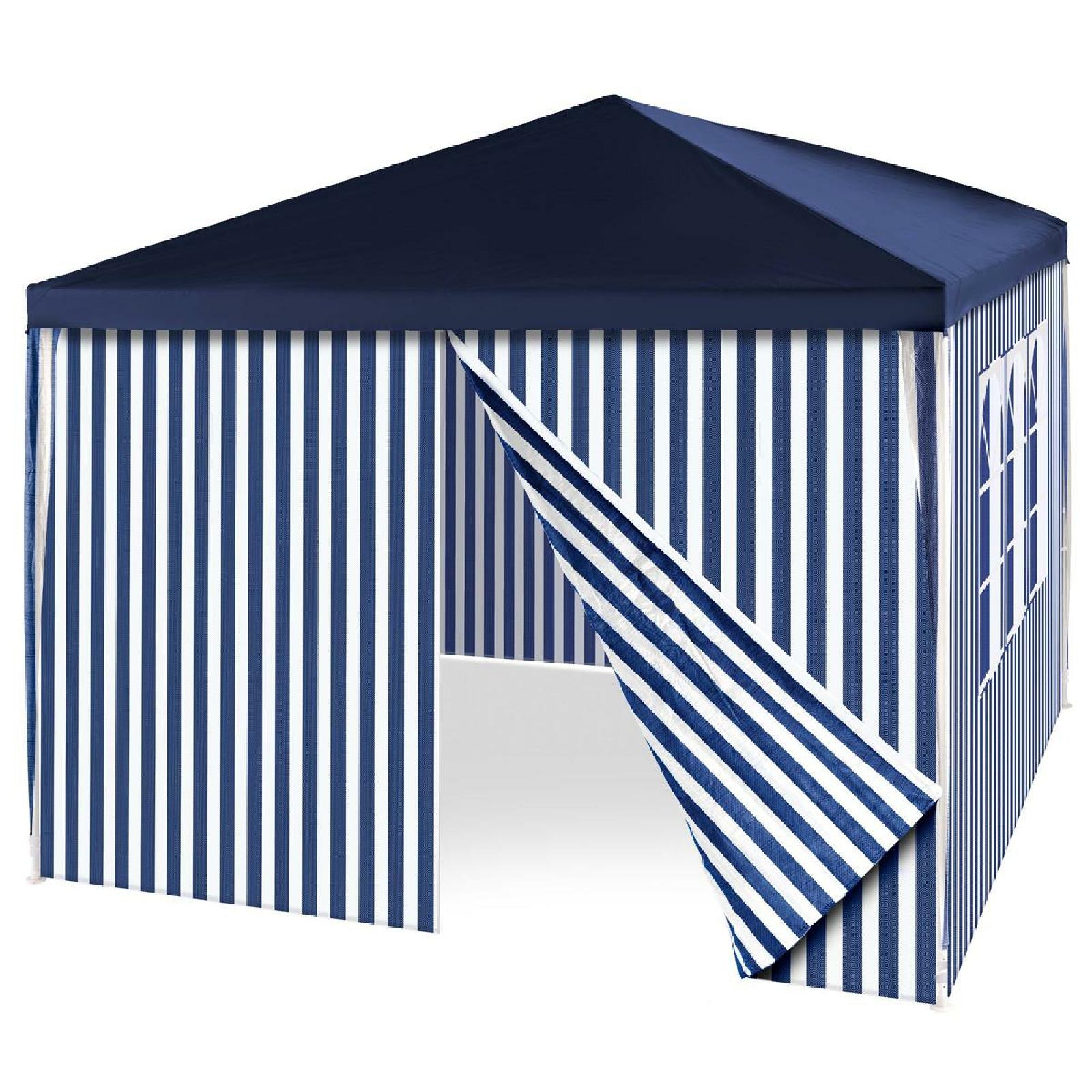 VCM Pavillon »Pavillion PE blau, 3 x 3 m inkl. 4 Seitenteilen«