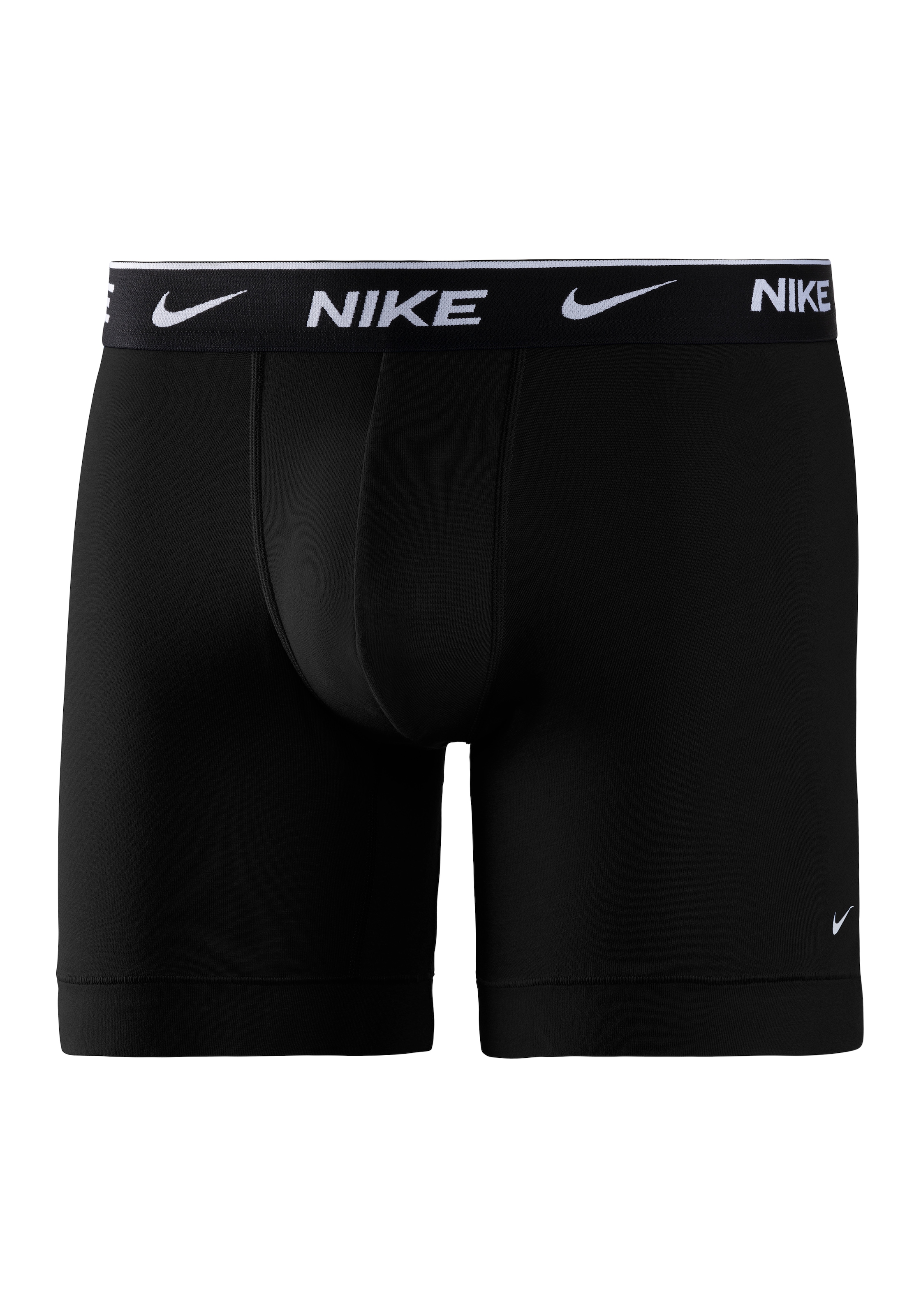 NIKE Underwear Boxer, (3 St.), mit besonders langem Bein und Nike Logobund