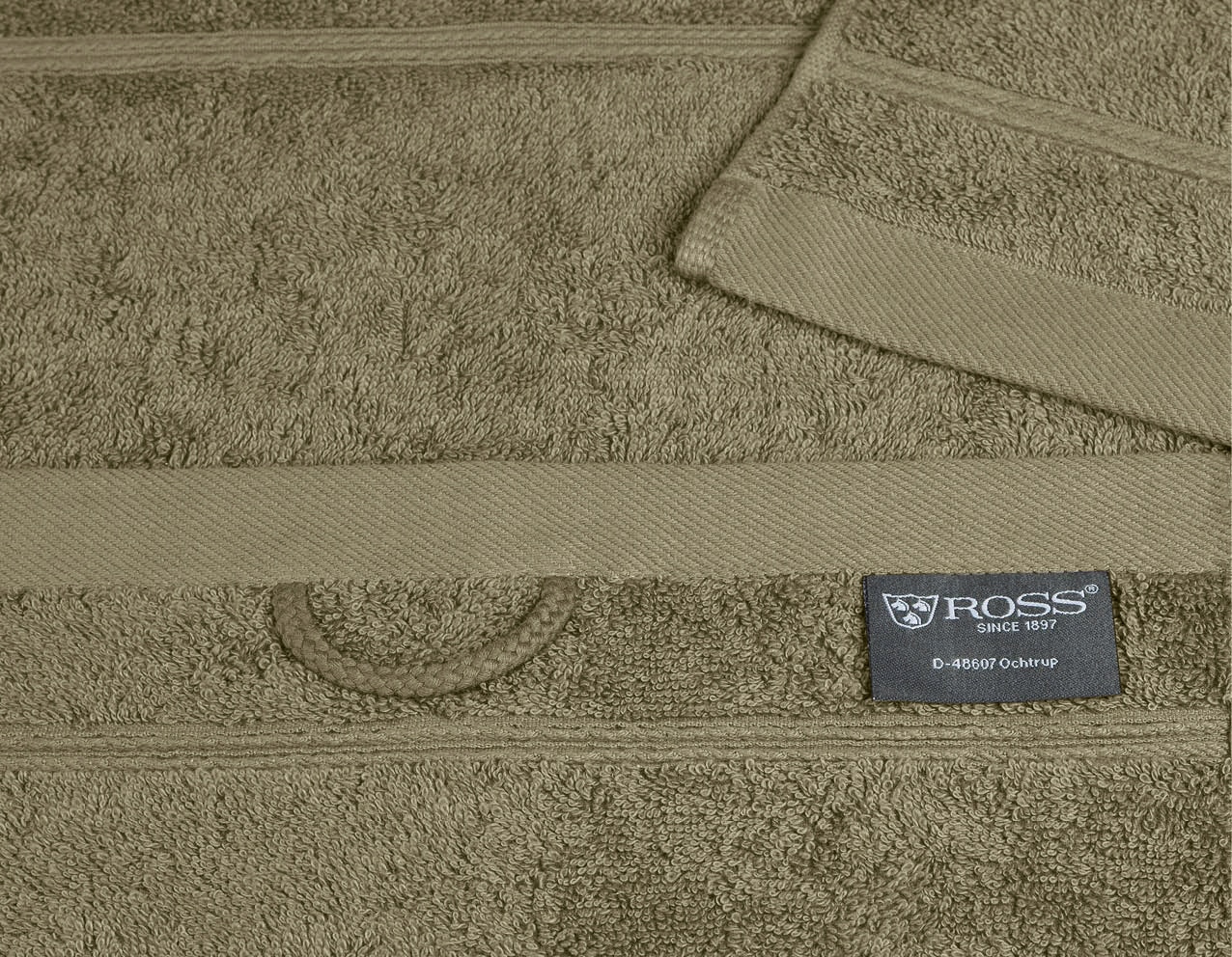 ROSS Badetuch »Rubin«, (Packung, 1 St.), 100% Baumwolle