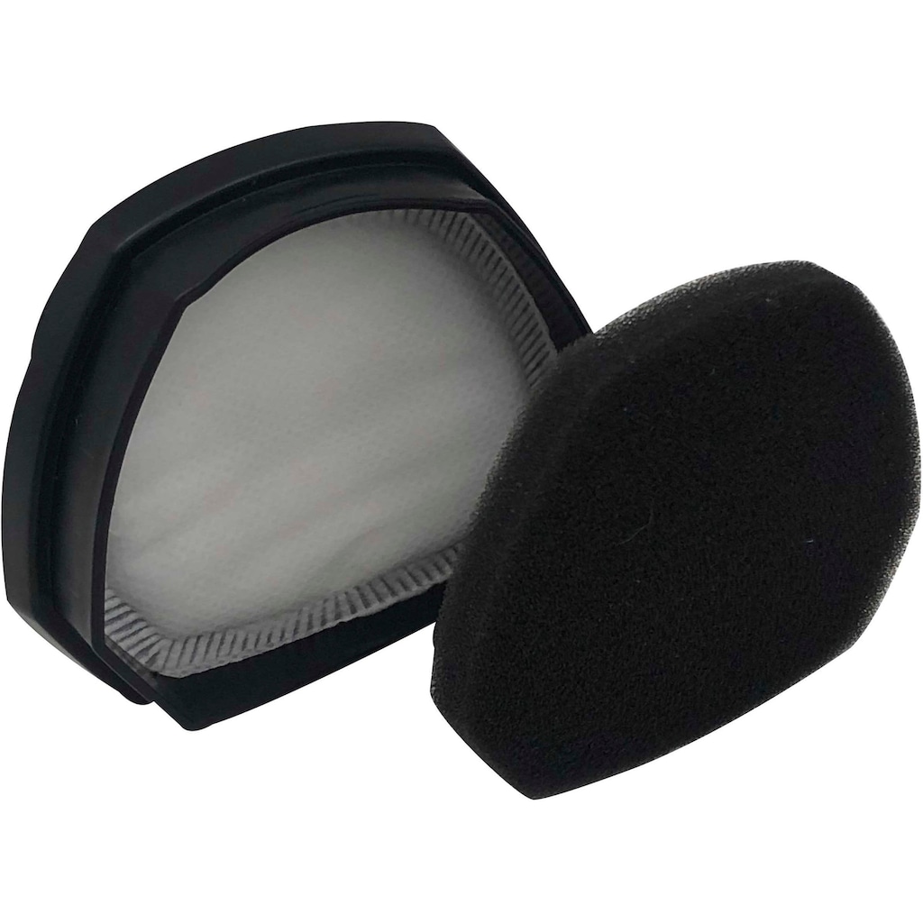 Hanseatic Ersatzfilter »für Akkusauger VSS01B16P-18.OLI Artikel 82495929«, (Packung, 2 tlg., 1 Hepa 10 Filter + 1 Motorschutzfilter)