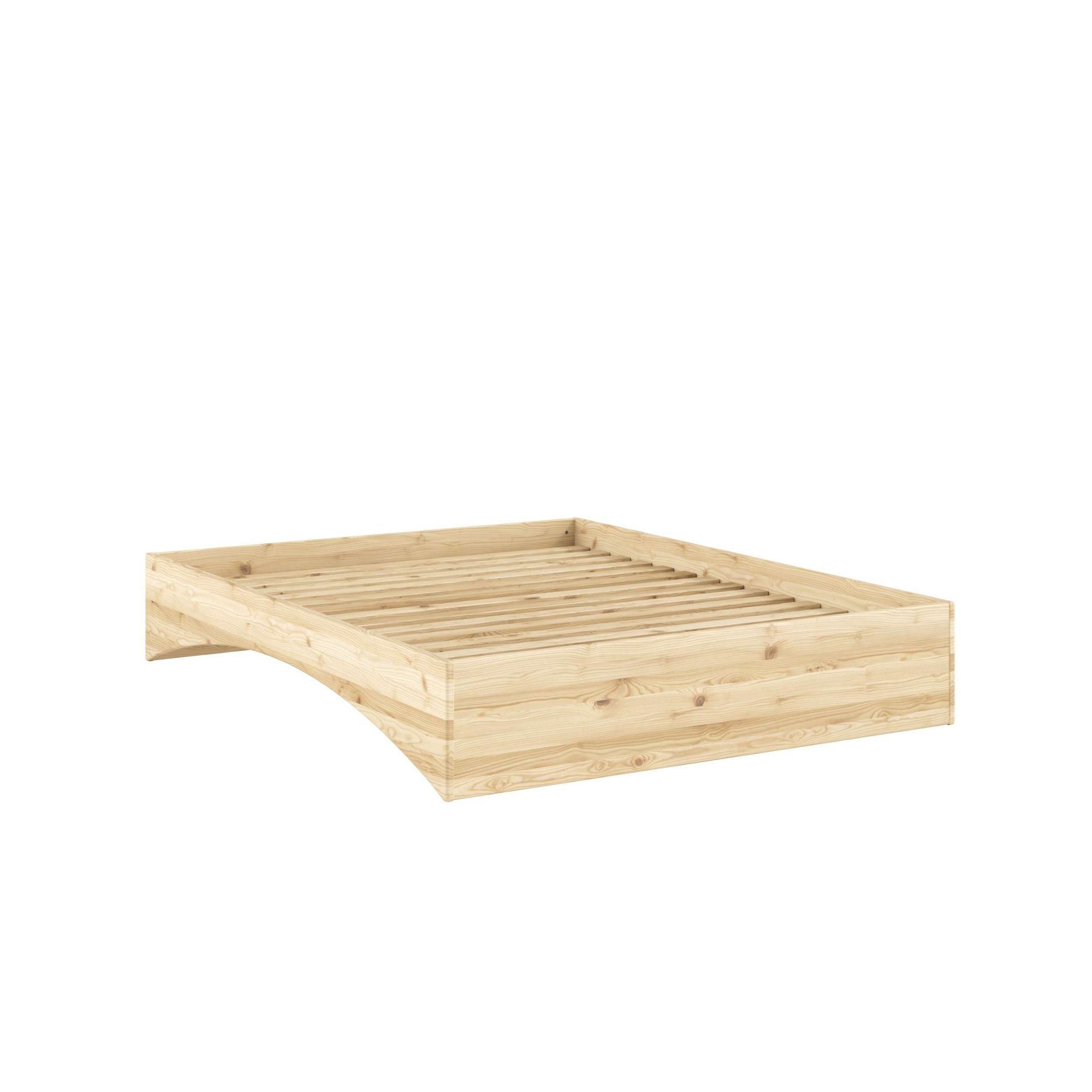 Karup Design Bettgestell »Orbit Bed, Massivholzbett, Futonbett, FSC®-zertifiziertem Massivholz« B/H/T ca: 144/164/184x35x205cm),  mehrere Größen, inklusive Lattenrost, ohne Matratze, Made in Europe