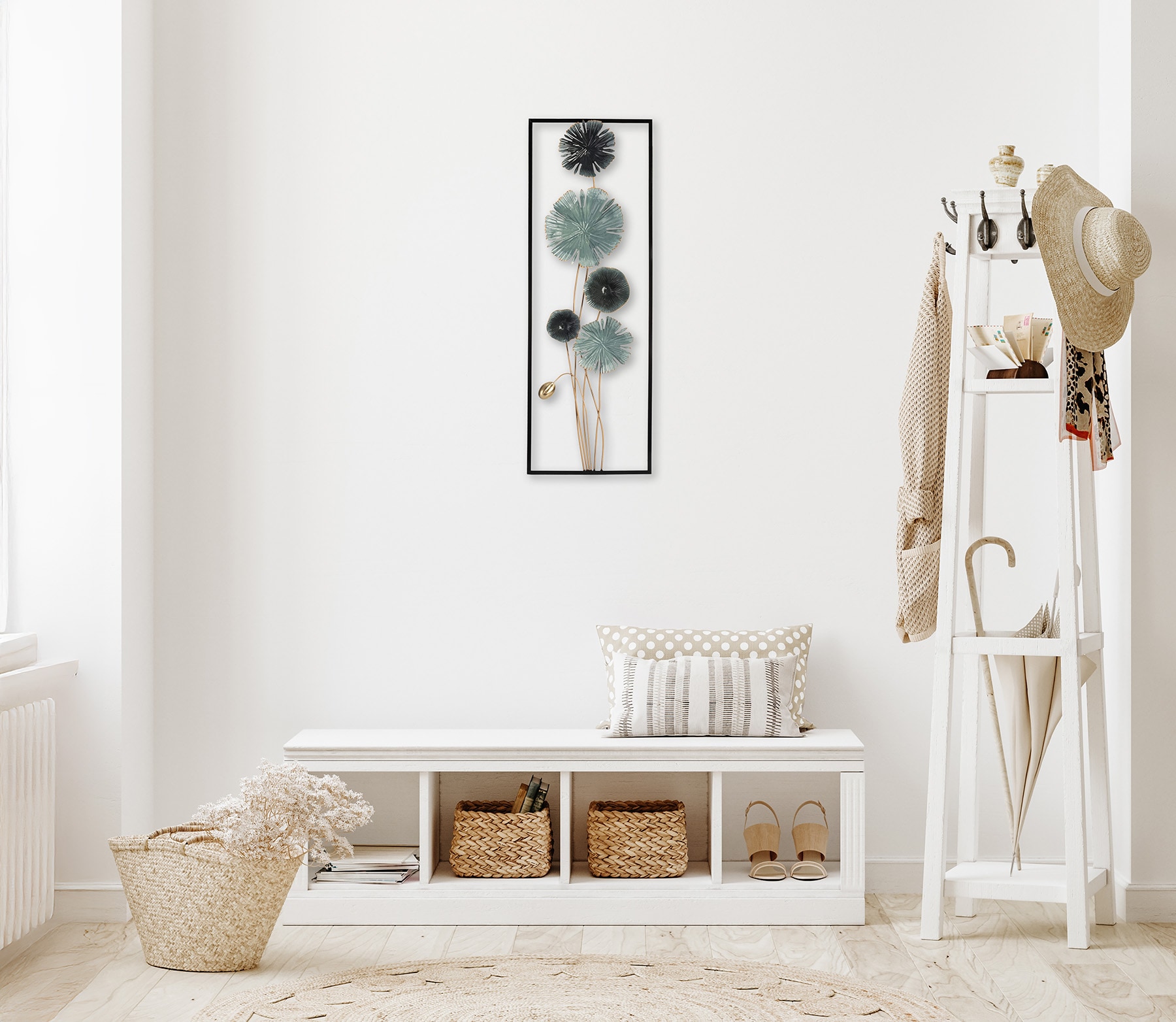 Bönninghoff Metallbild »BLUMEN 31x90 cm – Deko modern«
