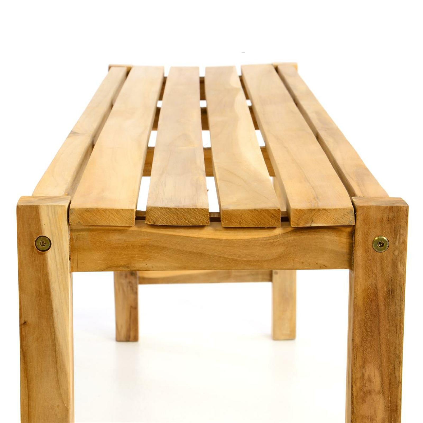 VCM Garten-Essgruppe »3-tlg. Sitzgruppe Garten Tisch Bank Holz Teak«