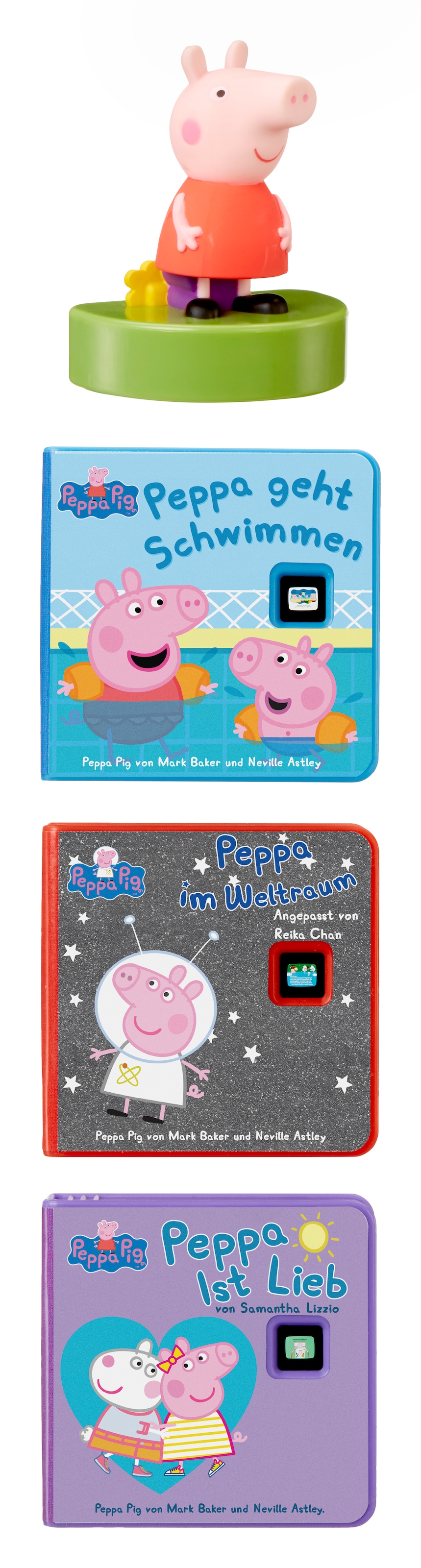 Little Tikes® Hörspiel »Story Dream Machine, Peppa Wutz inkl. Freundschafts-Kollektion« Kinderprojektor, inkl. 3 Kassetten mit Geschichten von Peppa Wutz