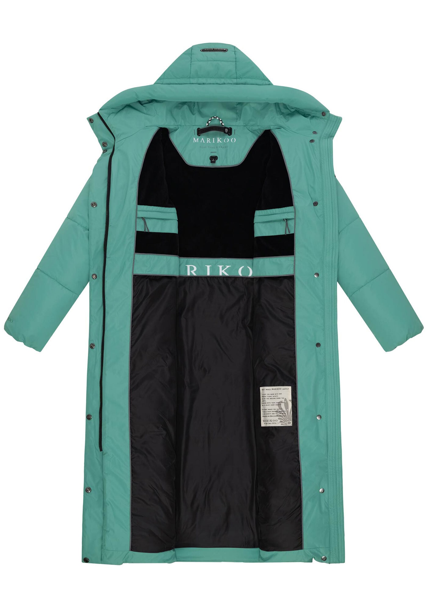 Marikoo Winterjacke »Marikoo Ranjaa Damen Winter Steppmantel N090«