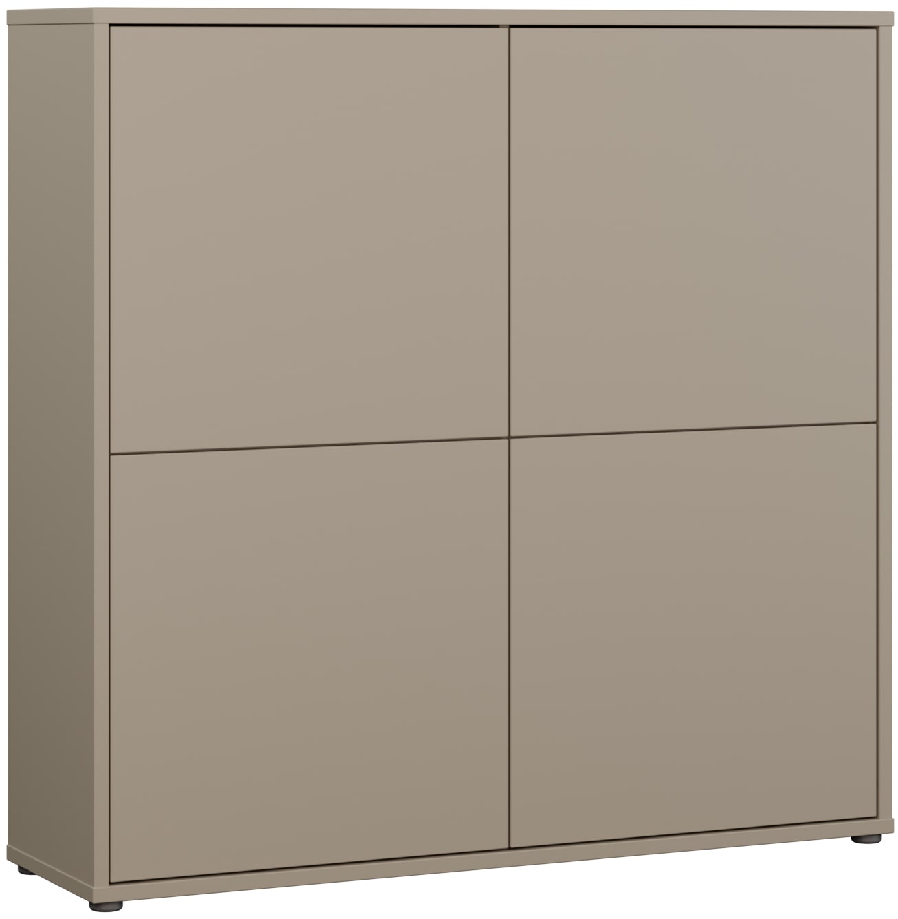 FORTE Highboard »Alice Springs« Grifflos,Push to open, Stauraum