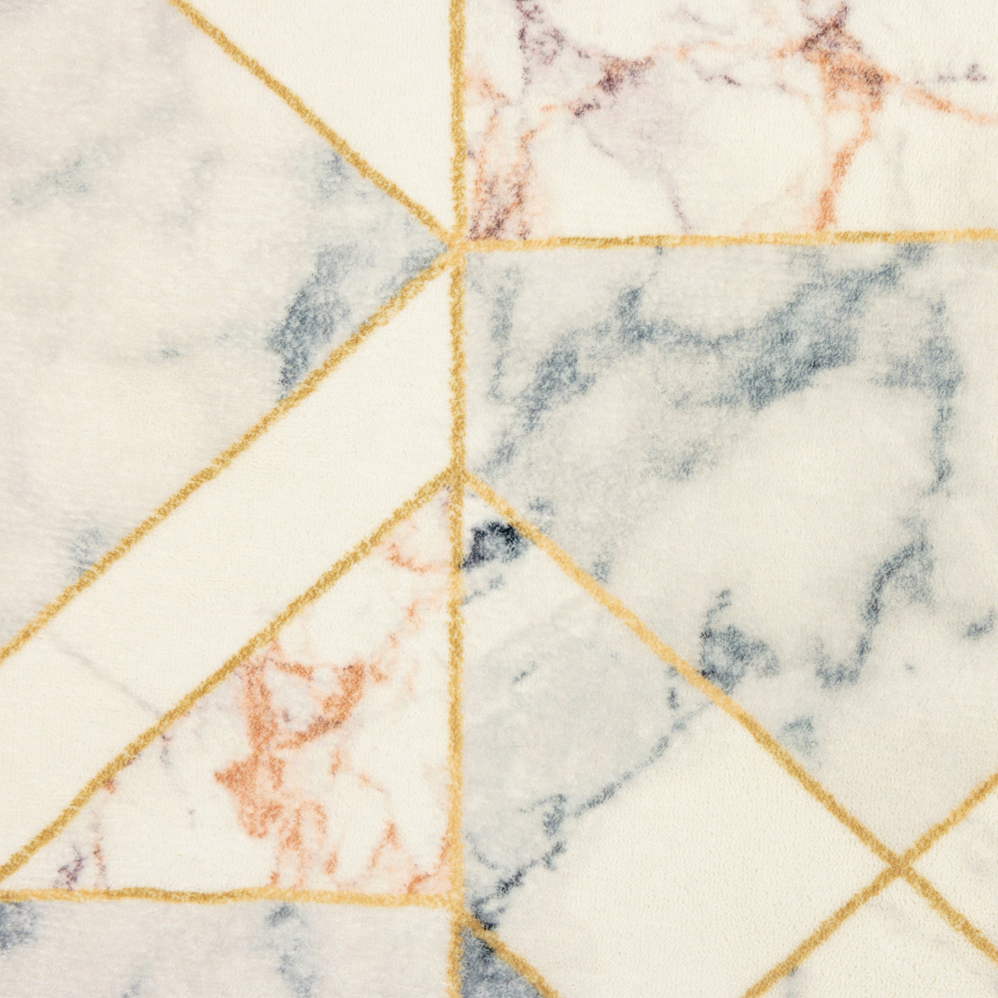 Gino Falcone Badematte »Aquata GF-155, Badvorleger, Badezimmer Teppich« Höhe 7 mm rutschhemmend beschichtet fußbodenheizungsgeeignet Badteppich, bedruckt, Marmor Design, rechteckig