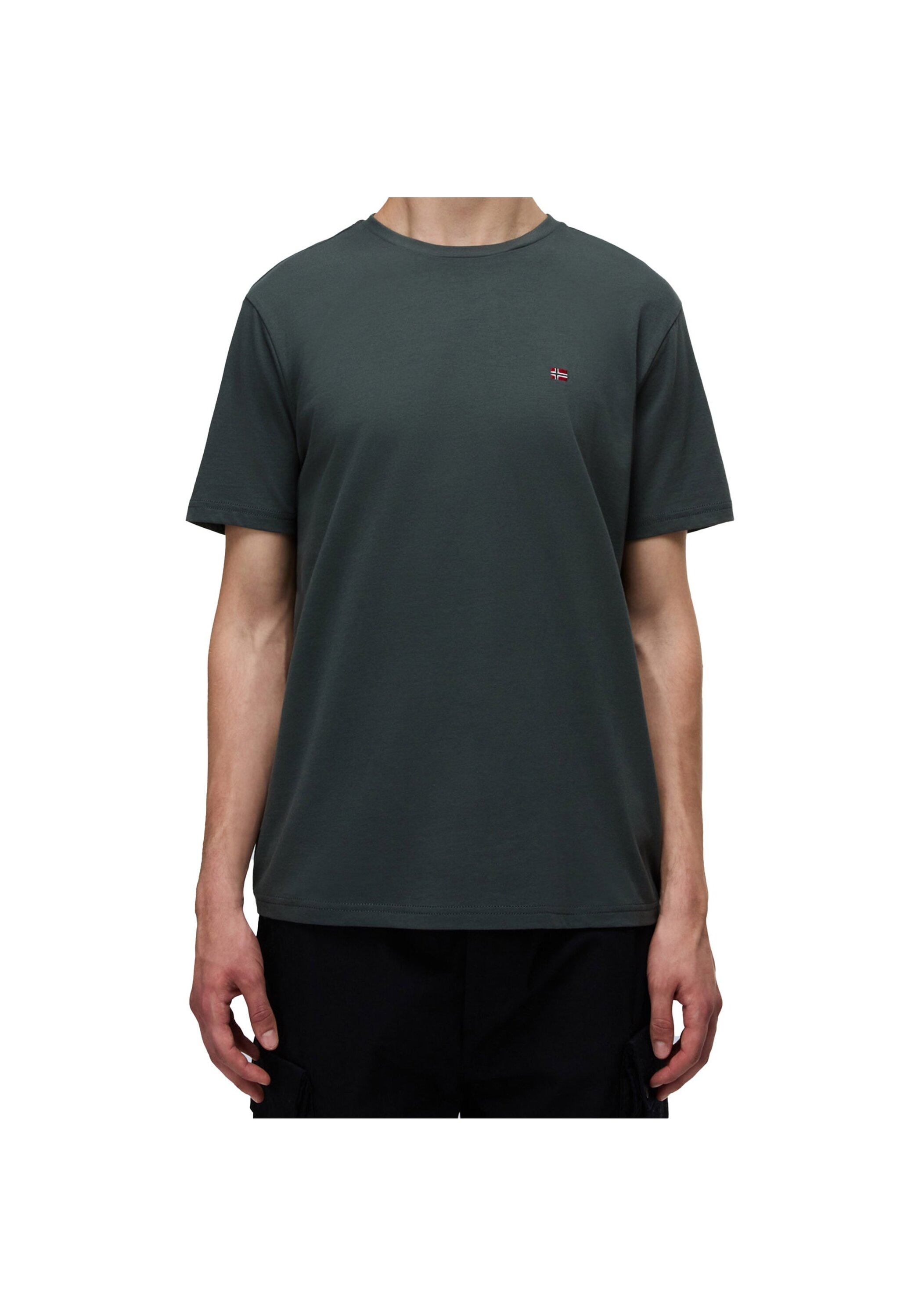 Napapijri T-Shirt »T-Shirt SALIS Small Flag 1er Pack«