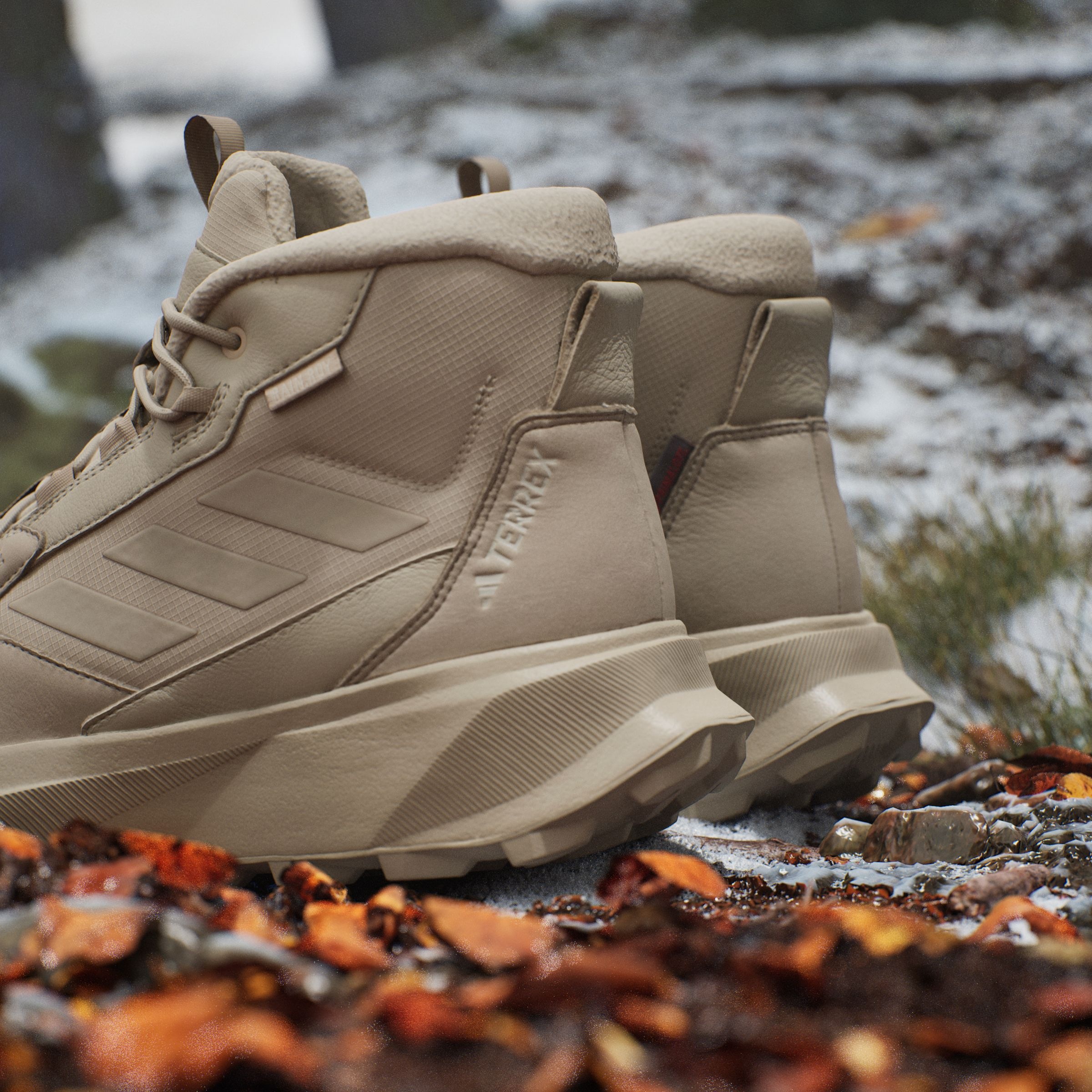 adidas TERREX Winterboots »TERREX WINTER LEATHER MID CUT RAIN.RDY COLD.RDY«, Winterboots aus Leder