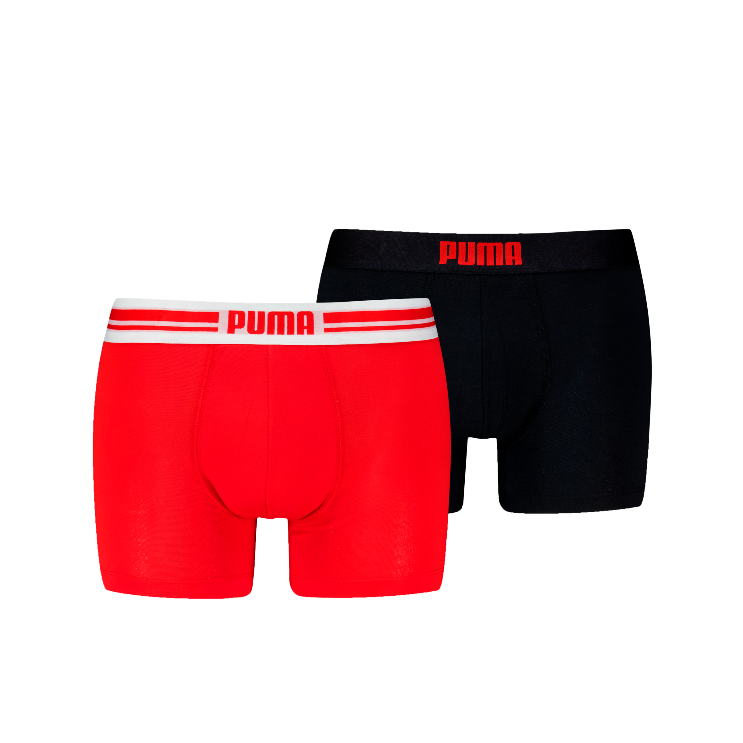 PUMA Boxershorts »PUMA MEN EVERYDAY PLACED LOGO BOXERS 2P« mit Logo Webbund