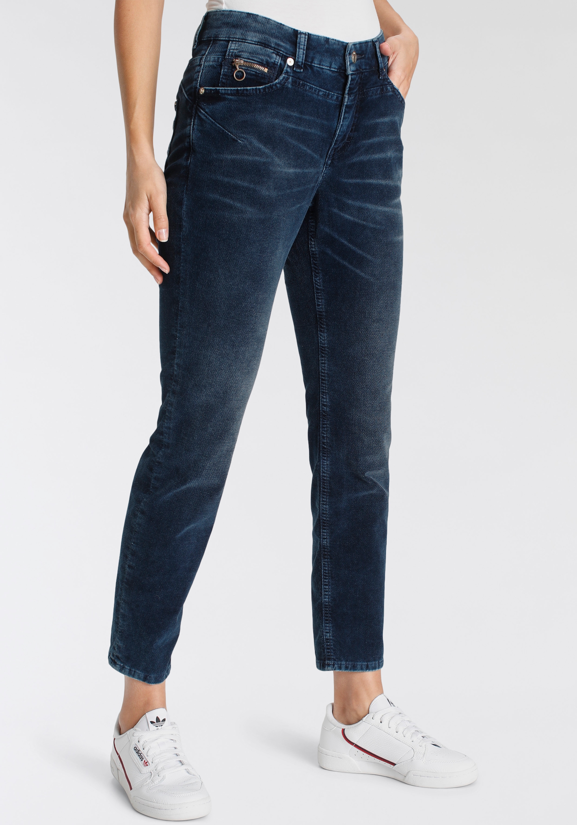 MAC Slim-fit-Jeans »Rich Slim«, Coinpocket mit Reißverschluss