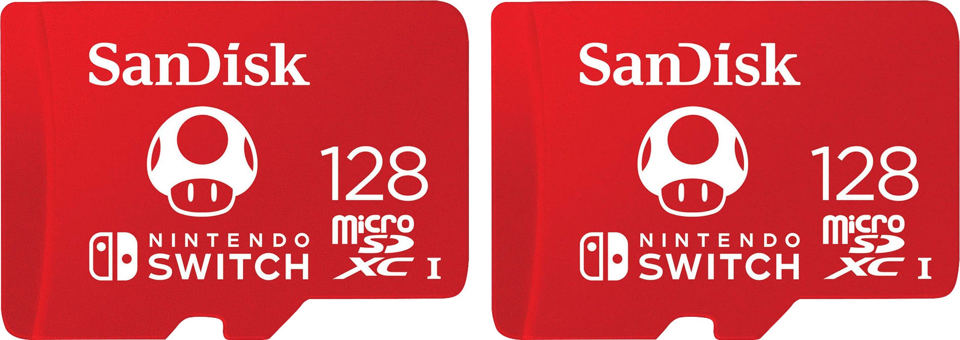 Sandisk Speicherkarte »2 x microSDXC™ Card für die Nintendo Switch™«, (100 MB/s Lesegeschwindigkeit), Doppelpack
