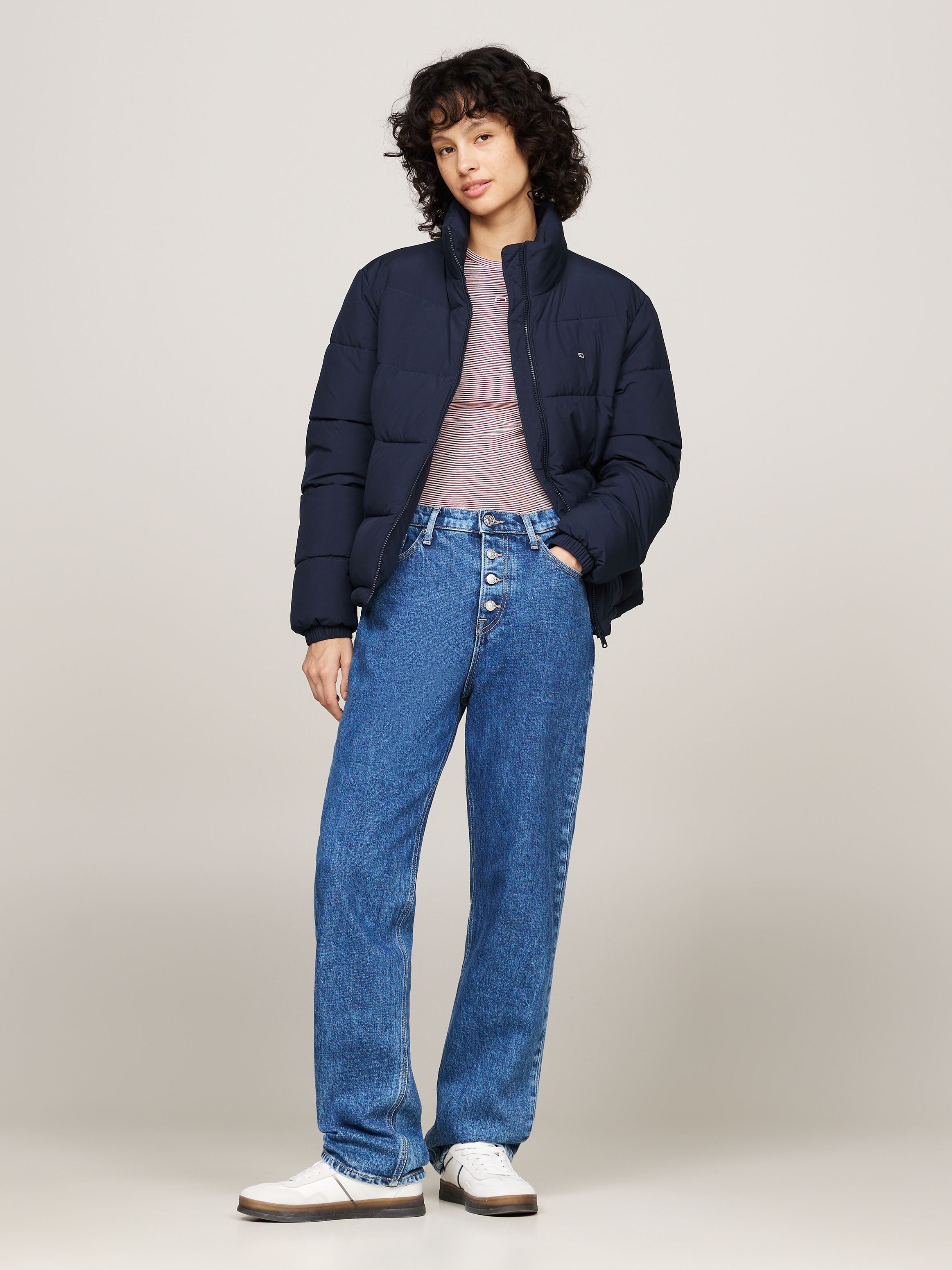 Tommy Jeans Steppjacke »TJW ESSENTIAL PUFFER EXT«, mit Logostickerei