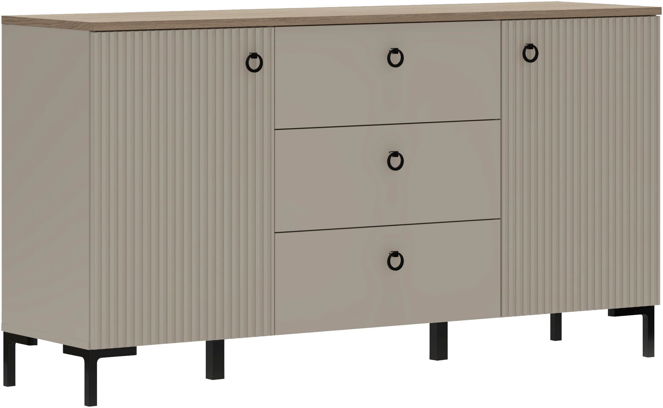 Home affaire Sideboard »Luminara« 1 Stk. tlg. Kommode mit Soft-Close Funktion - 120 oder 150 cm Breite