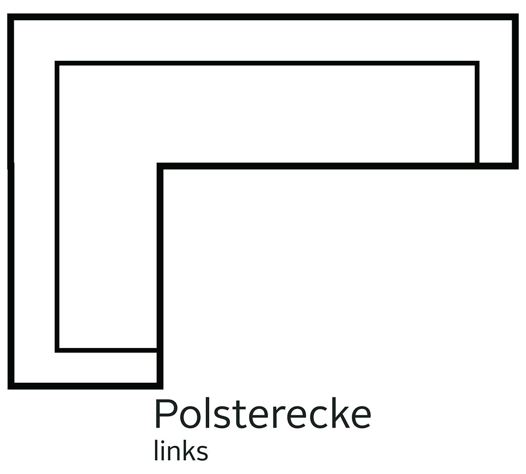sit&more Ecksofa »Basel L-Form«, wahlweise mit Relaxfunktion